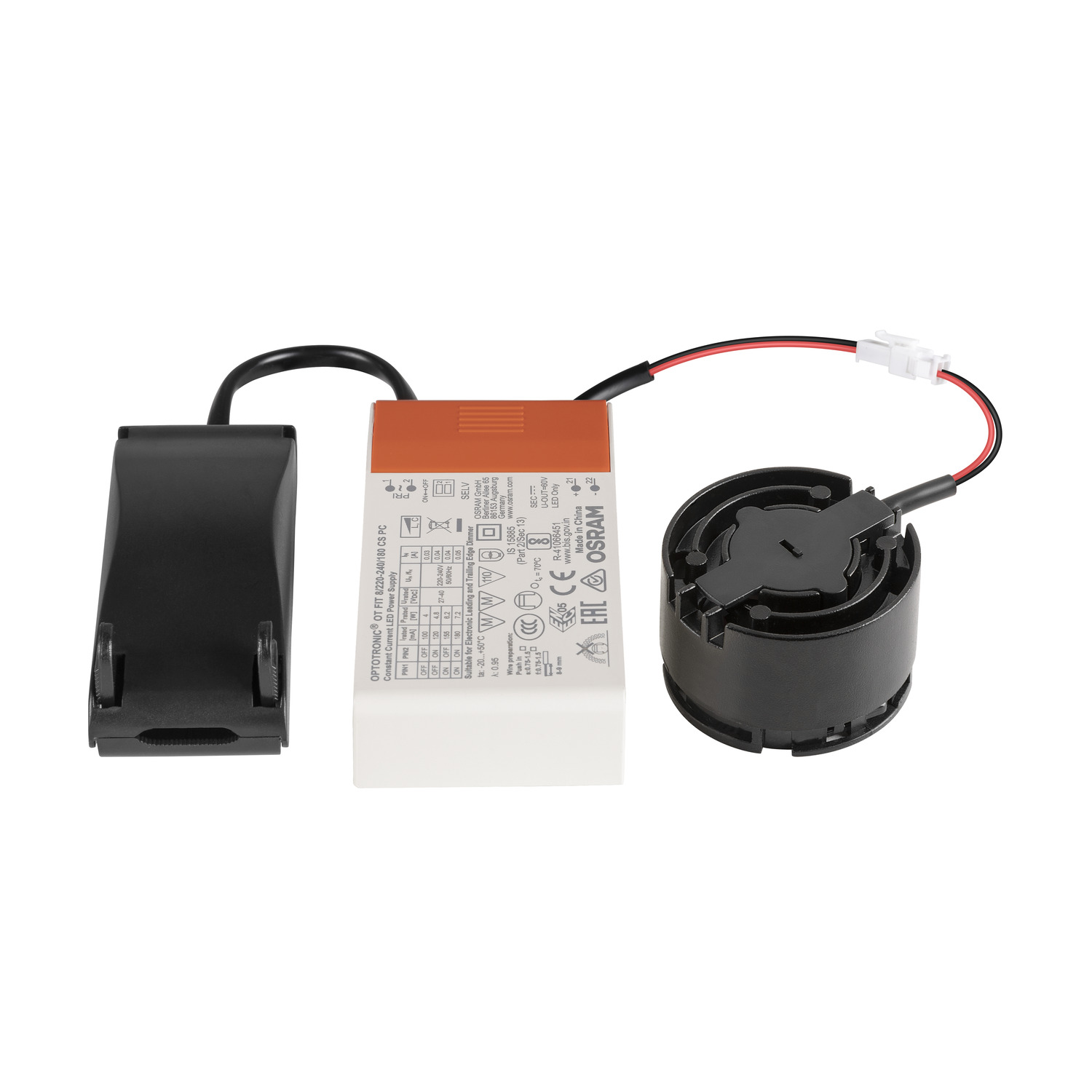 NEW TRIA UNIVERSAL LED-Module 2500/3000/4000K 38° PHASE Svart - SLV | Bellalite