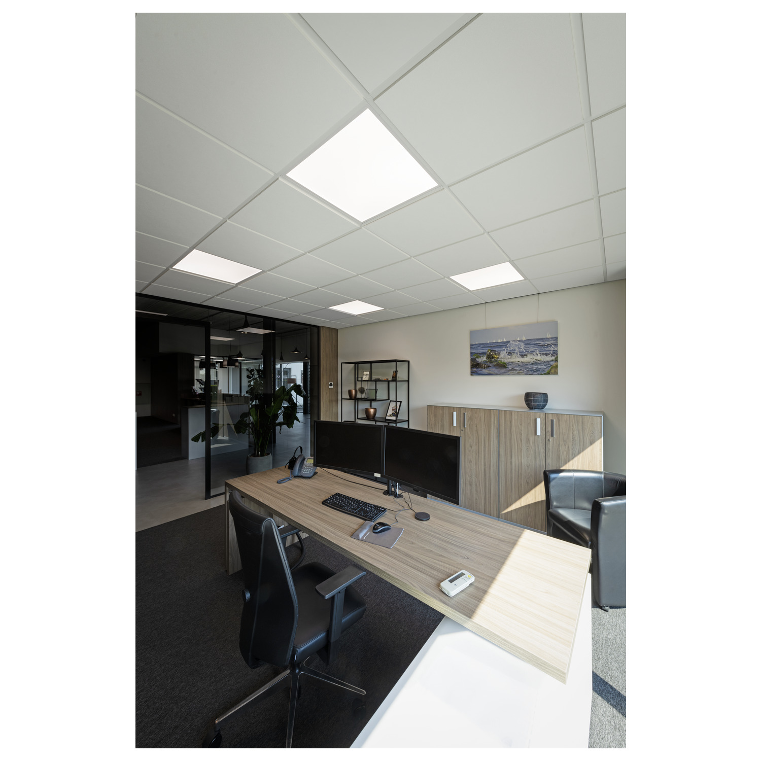 PANEL V 625 34 W 830/840 UGR - SLV | Bellalite