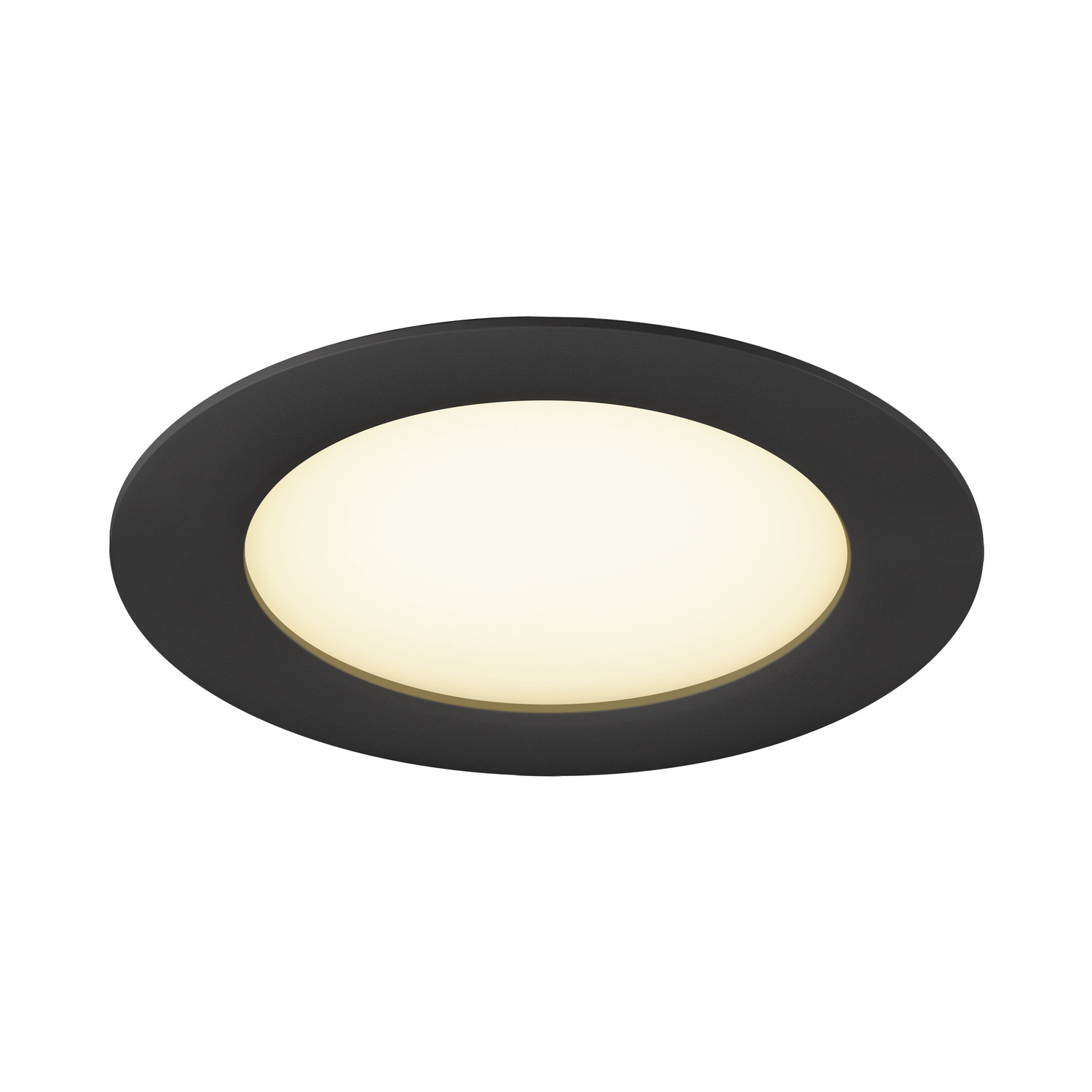 DOWNLIGHT V 150 platt hölje svart - SLV | Bellalite