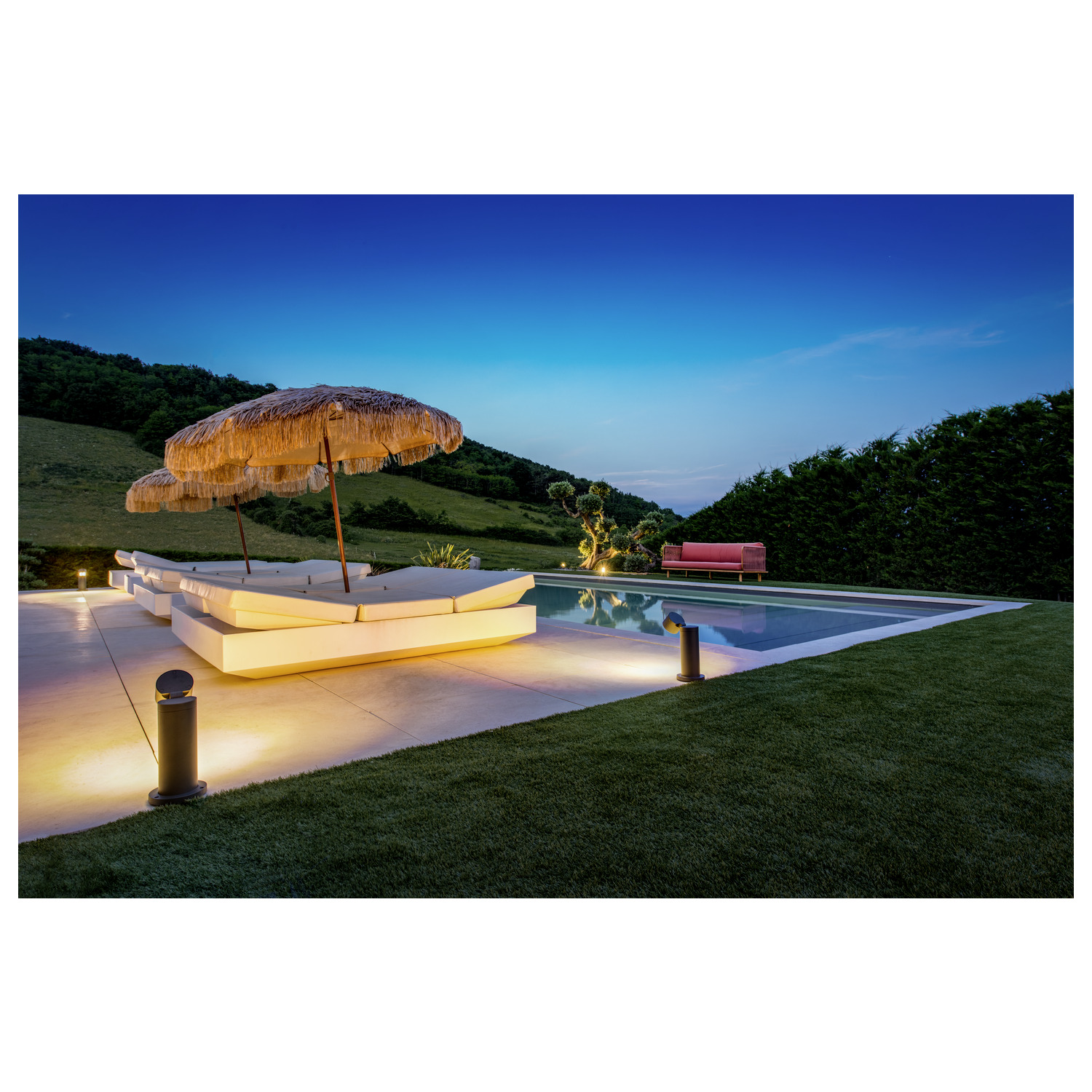 R-CUBE 35, free-standing lamp, 15W, 2700/3000K, PHASE, Antracit  - SLV | Bellalite