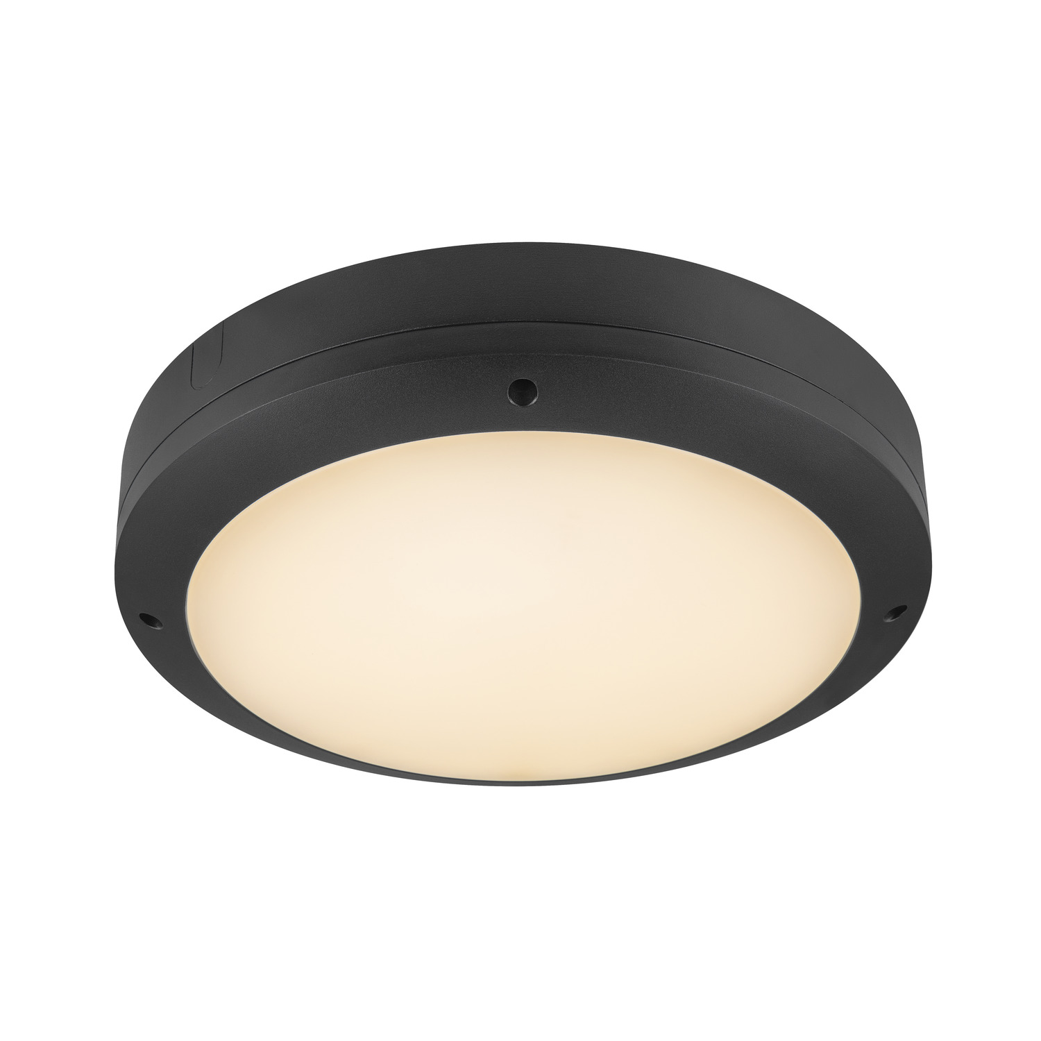OUTDOOR BULKHEAD V 360 SENSOR 20W 830/840/856 IP65 IK10, svart - SLV | Bellalite