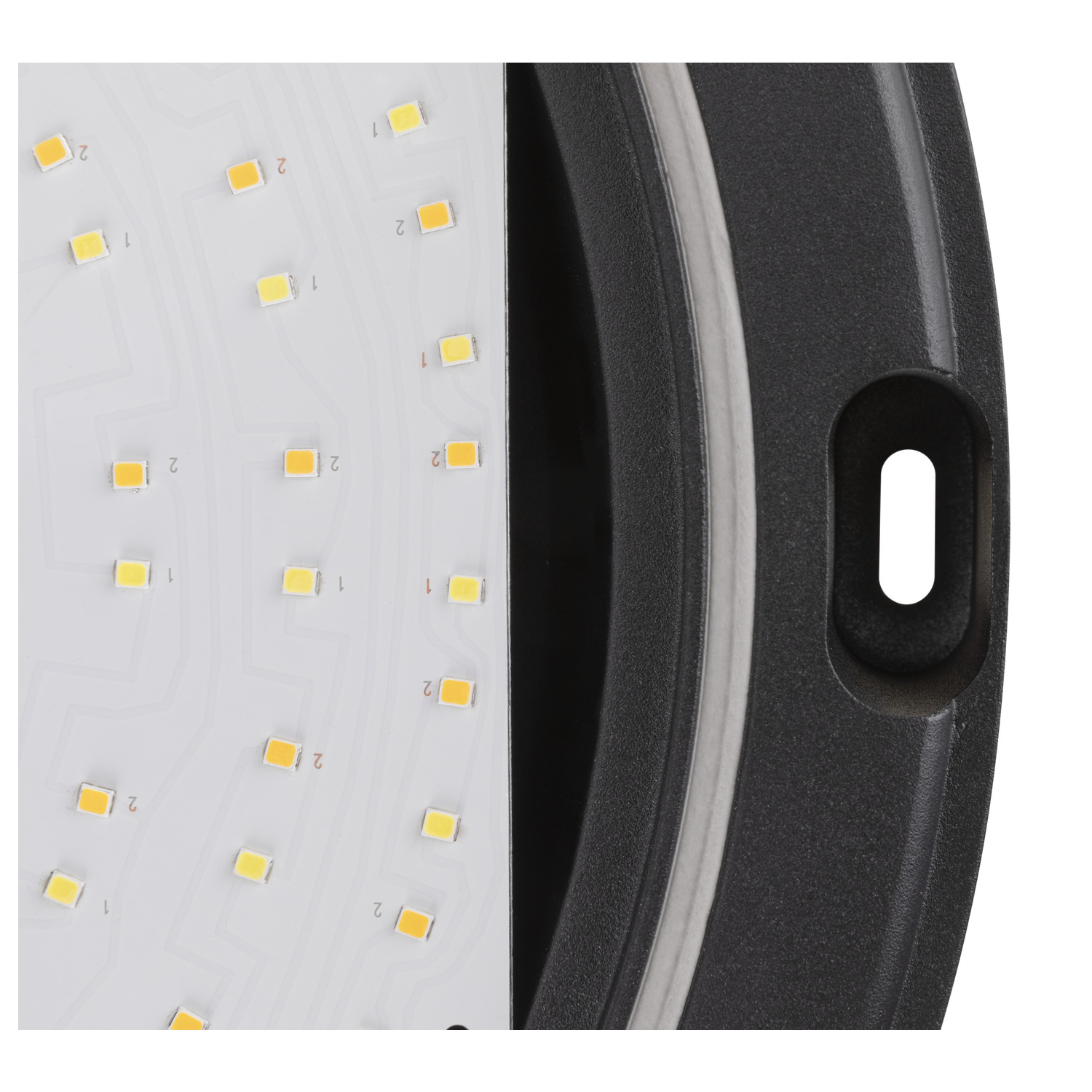 OUTDOOR BULKHEAD V 360 SENSOR 20W 830/840/856 IP65 IK10, svart - SLV | Bellalite