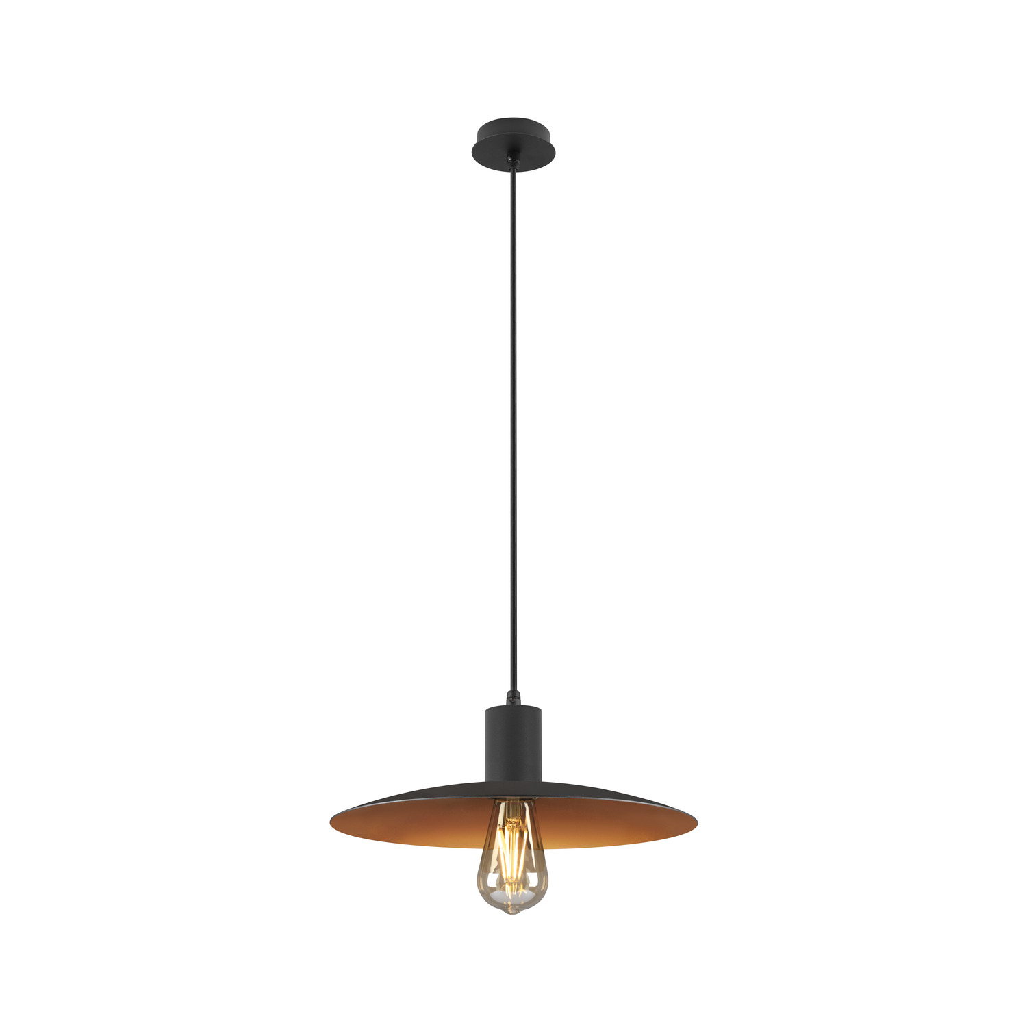 LALU®, Lampshade, E27 Base, Mix&Match, H:3.5 cm, Svart  - SLV | Bellalite