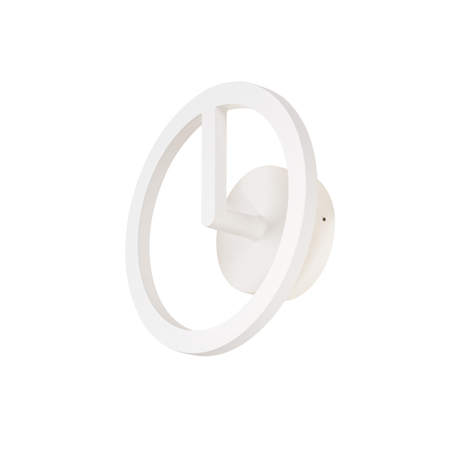 Q-RING vägglampa, 3000 K, PHASE, IP65, vit - SLV | Bellalite