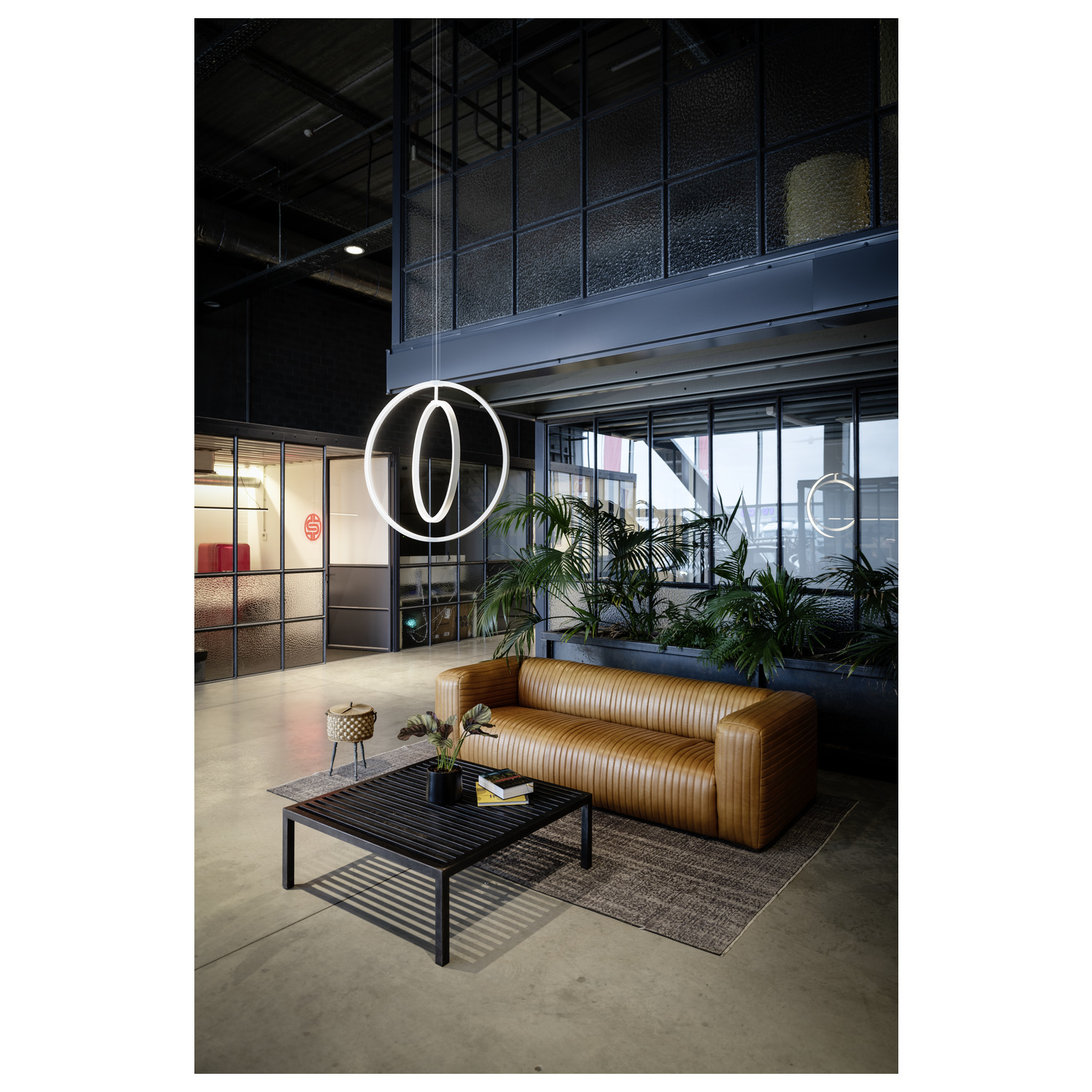 ONE VERTICAL PD taklampa, 180 cm, 2700/3000 K, PHASE, vit - SLV | Bellalite