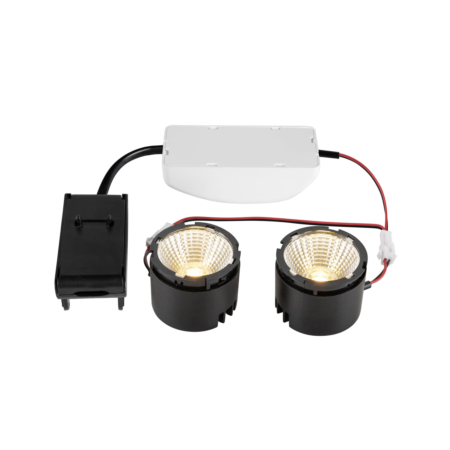NEW TRIA® DUBBEL LED-modul, 3000 K, 38°, FAS, svart - SLV | Bellalite