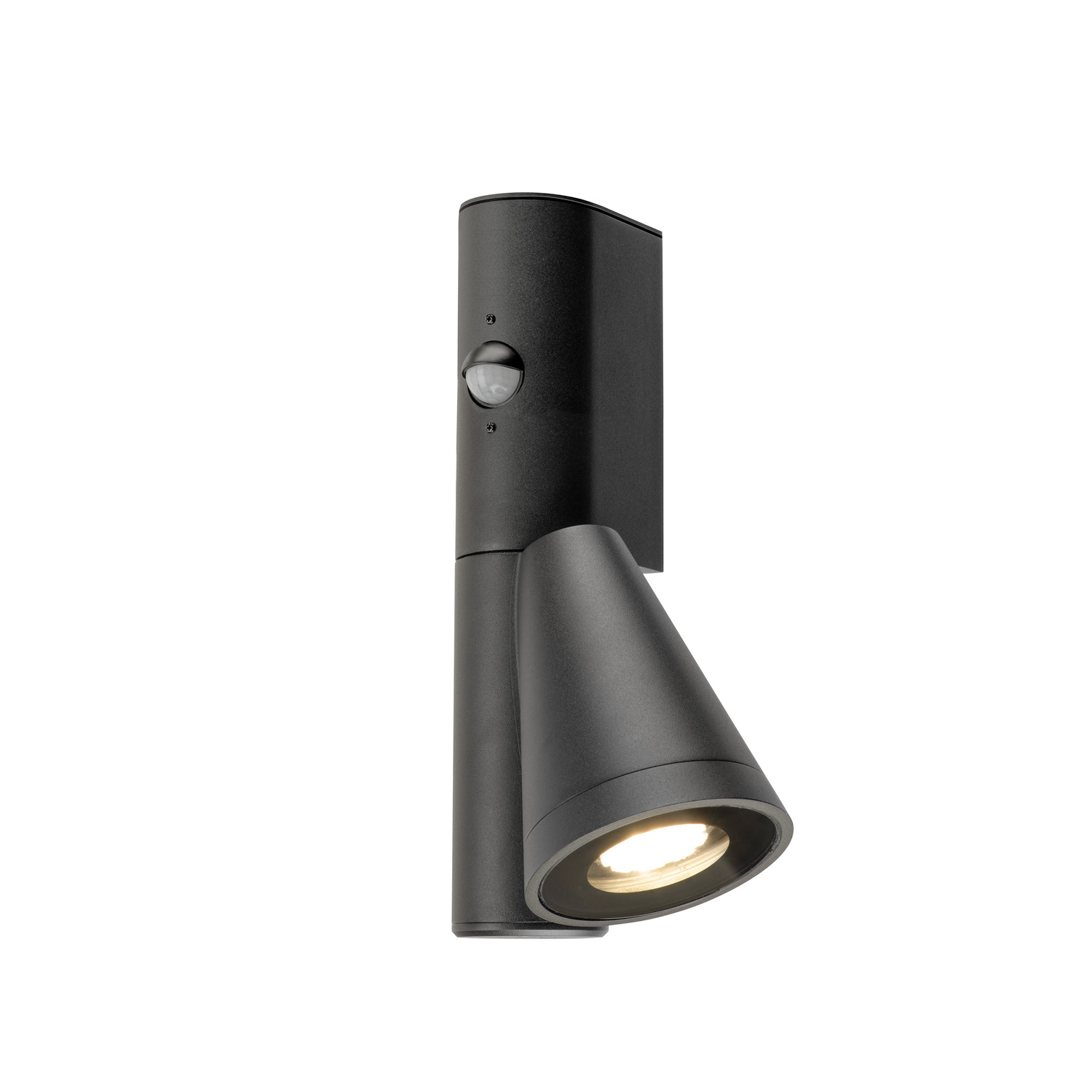 T-TUBE vägglampa, GU10, enkel, sensor, IP44 - SLV | Bellalite