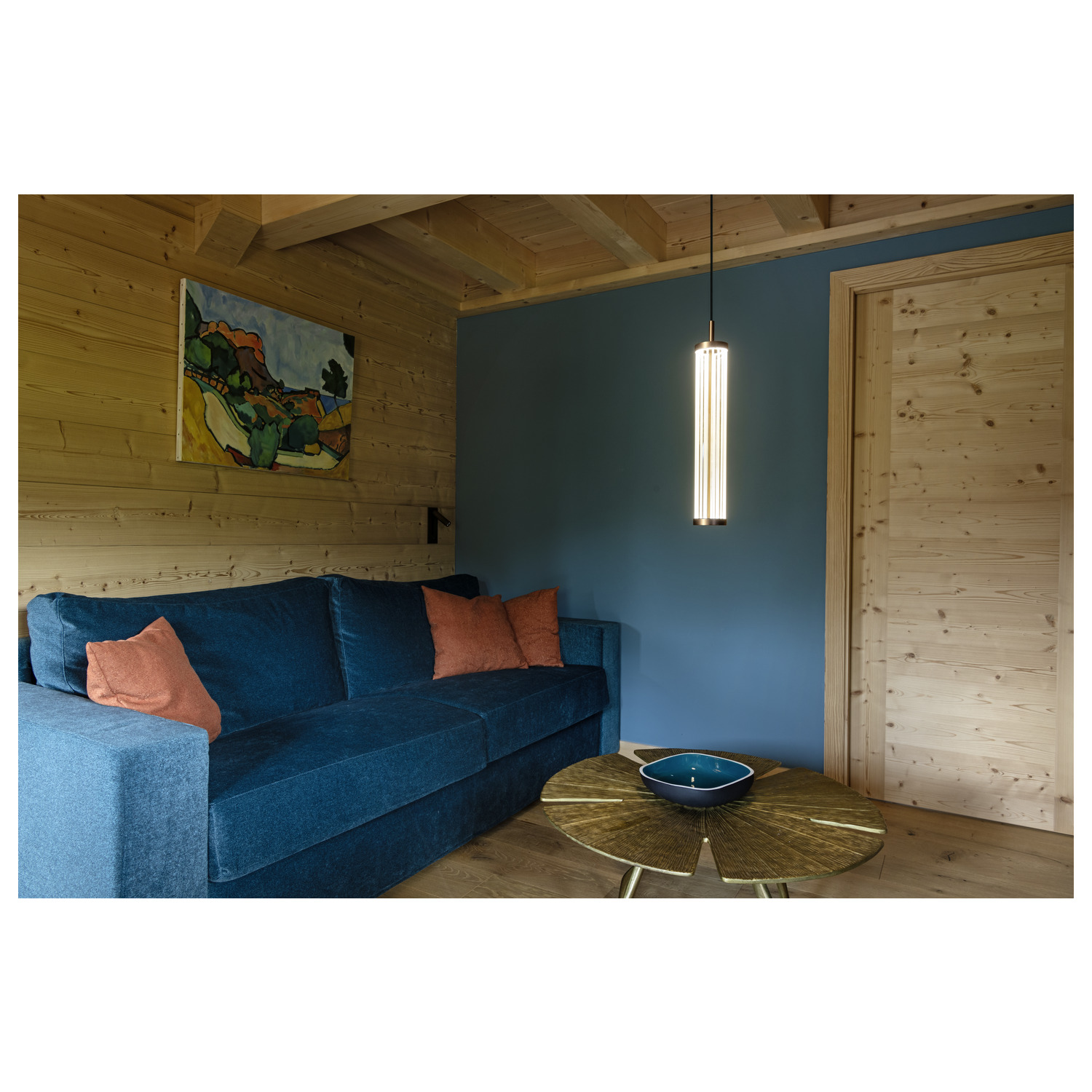 QUIMERA Hängande lampa, 150 cm, 2700/3000 K, PHASE, koppar - SLV | Bellalite