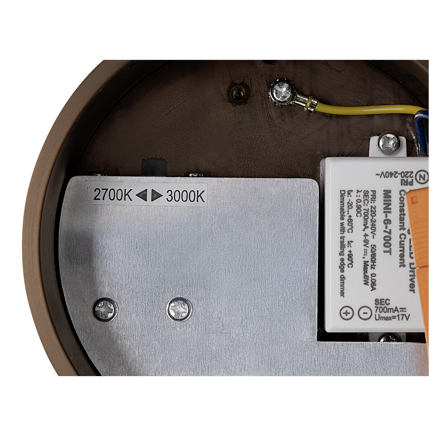 QUIMERA Hängande lampa, 150 cm, 2700/3000 K, PHASE, koppar - SLV | Bellalite
