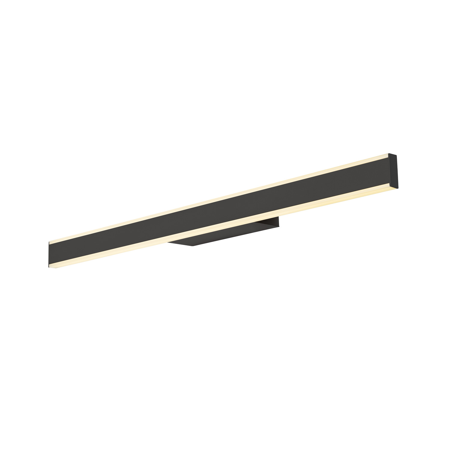 ONE LINEAR 70 Vägglampa, UPP/NED, 2700/3000 K, FAS, svart - SLV | Bellalite