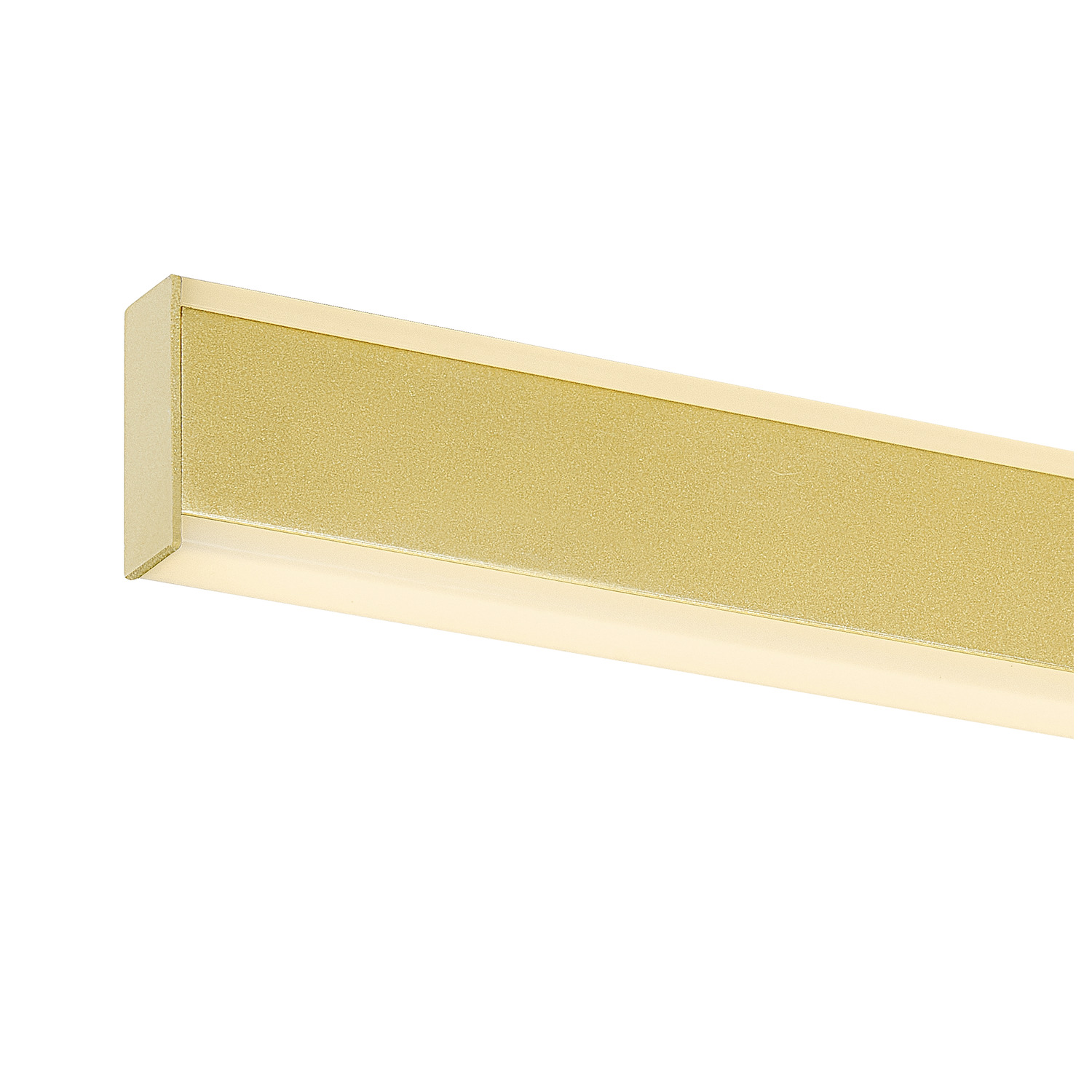 ONE LINEAR 50 Vägglampa, UPP/NED, 2700/3000 K, FAS, mässing - SLV | Bellalite