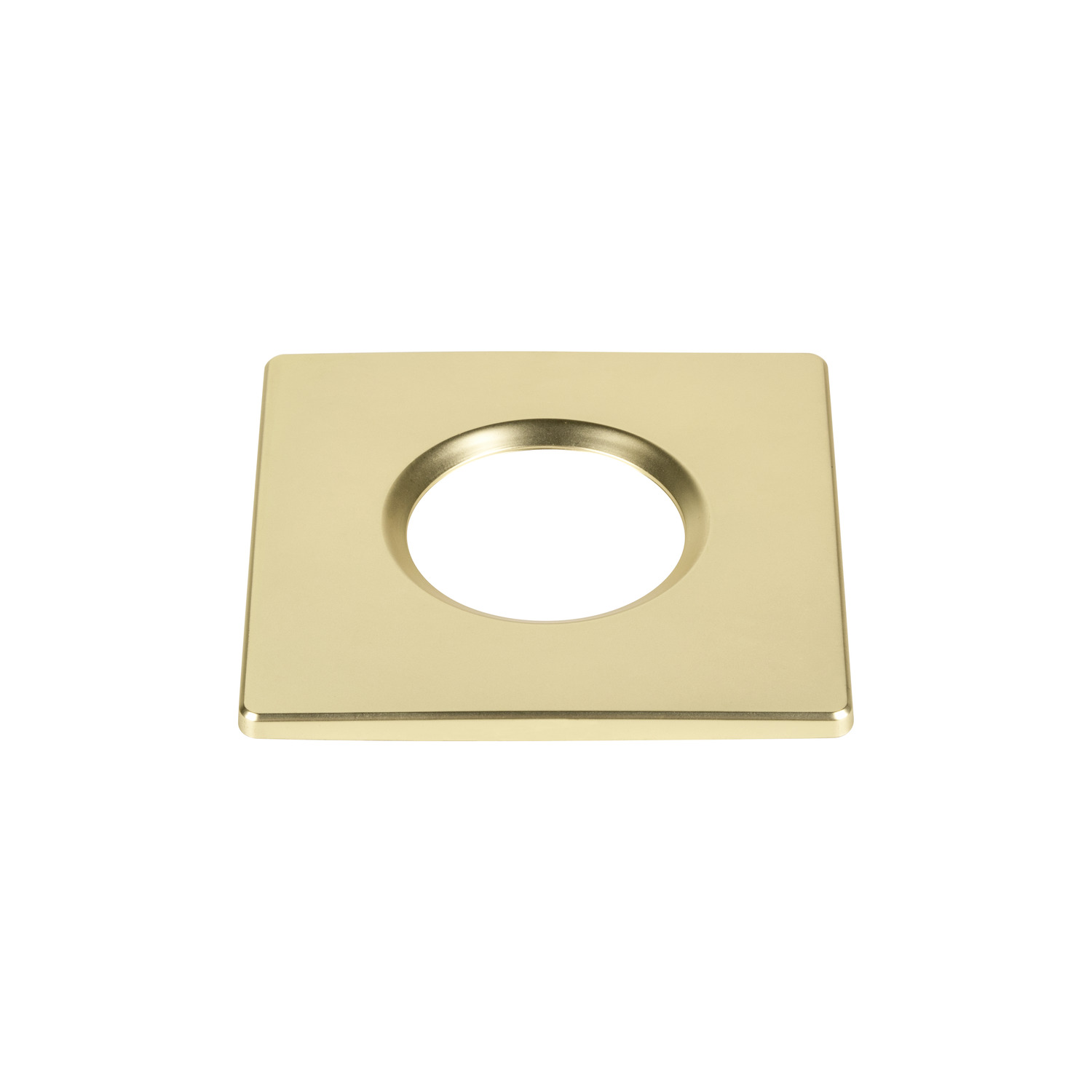 UNIVERSAL DOWNLIGHT Skydd för downlight, IP65, fyrkantig, matt guld - SLV | Bellalite
