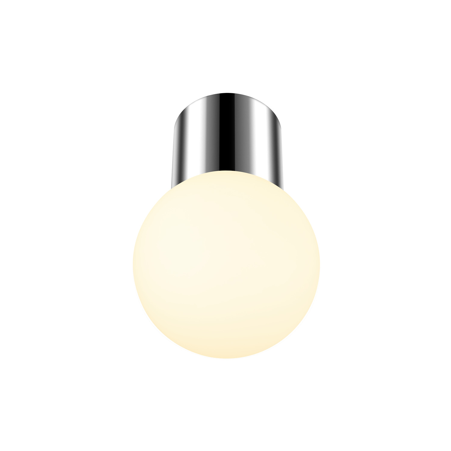 VARYT Takmonterad armatur, rund, 1x max. 6 W, E14, krom - SLV | Bellalite
