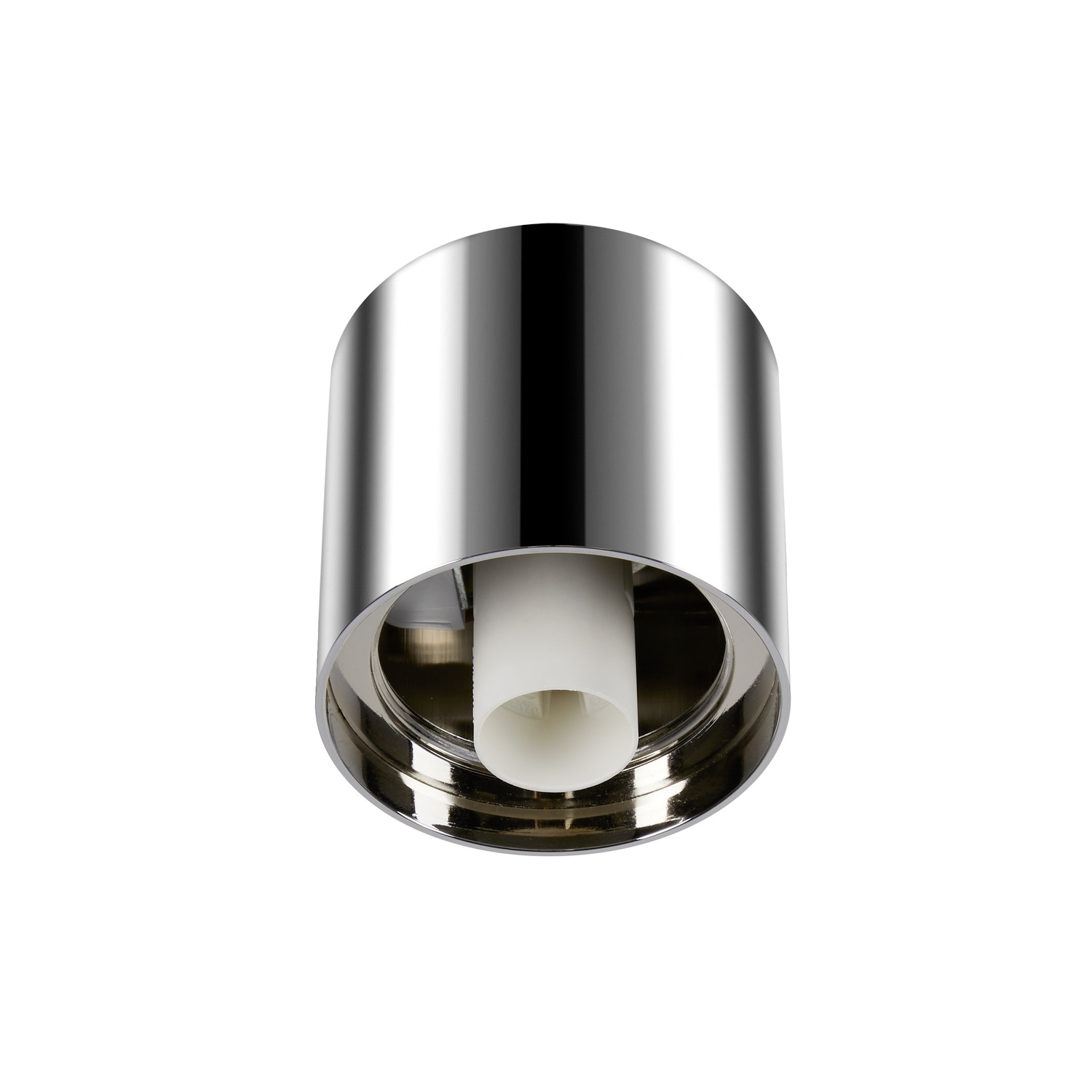 VARYT Takmonterad armatur, rund, 1x max. 6 W, E14, krom - SLV | Bellalite