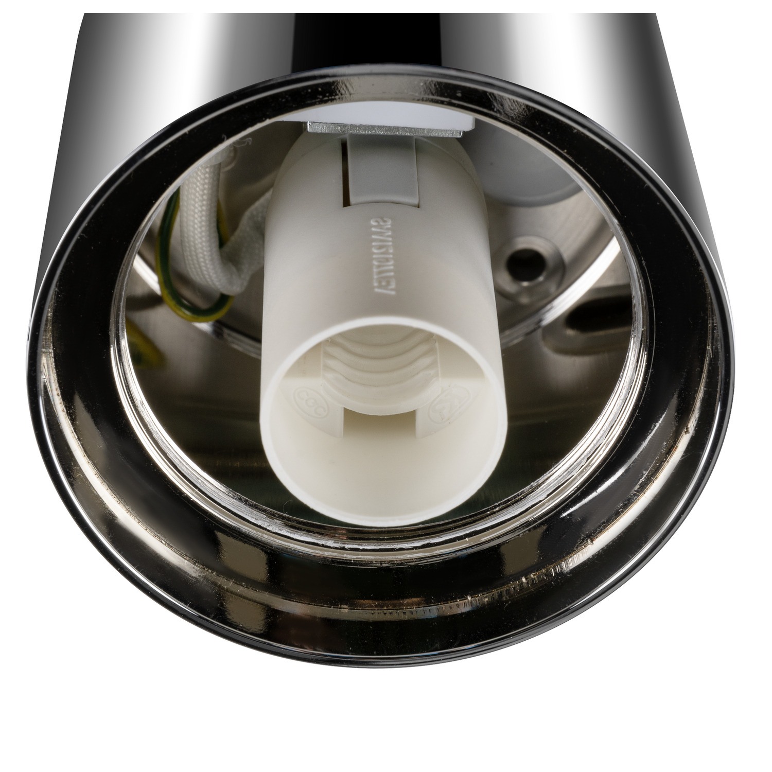 VARYT Takmonterad armatur, rund, 1x max. 6 W, E14, krom - SLV | Bellalite