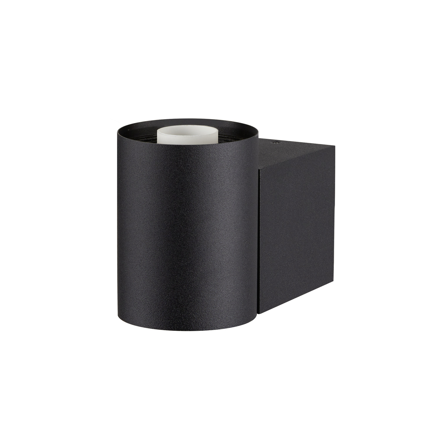 VARYT vägglampa, rund, 1x max. 6 W, E14, svart - SLV | Bellalite