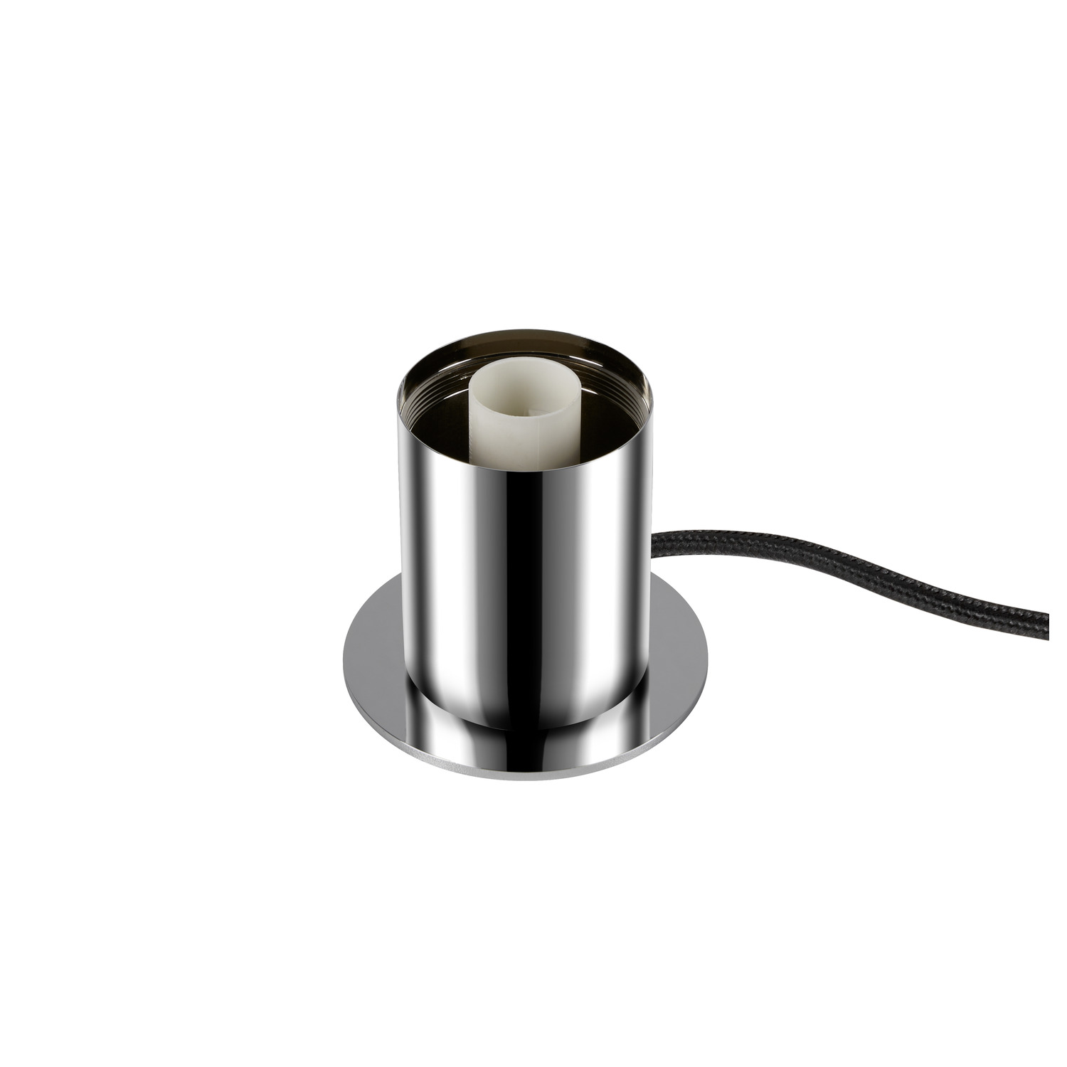 VARYT Bordslampa, rund, 1x max. 6 W, E14, krom - SLV | Bellalite