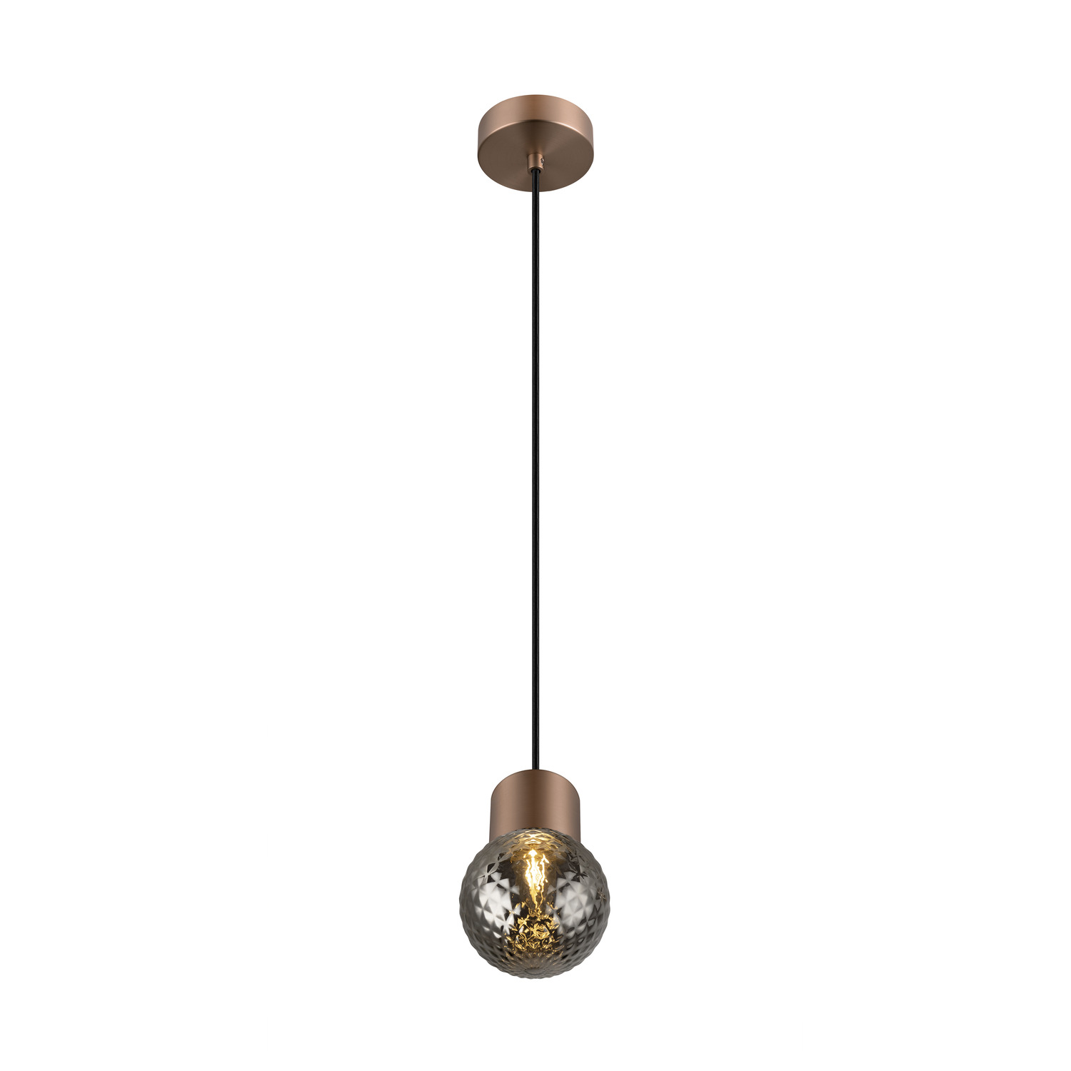 VARYT Glasskärm Diamant smoke - SLV | Bellalite