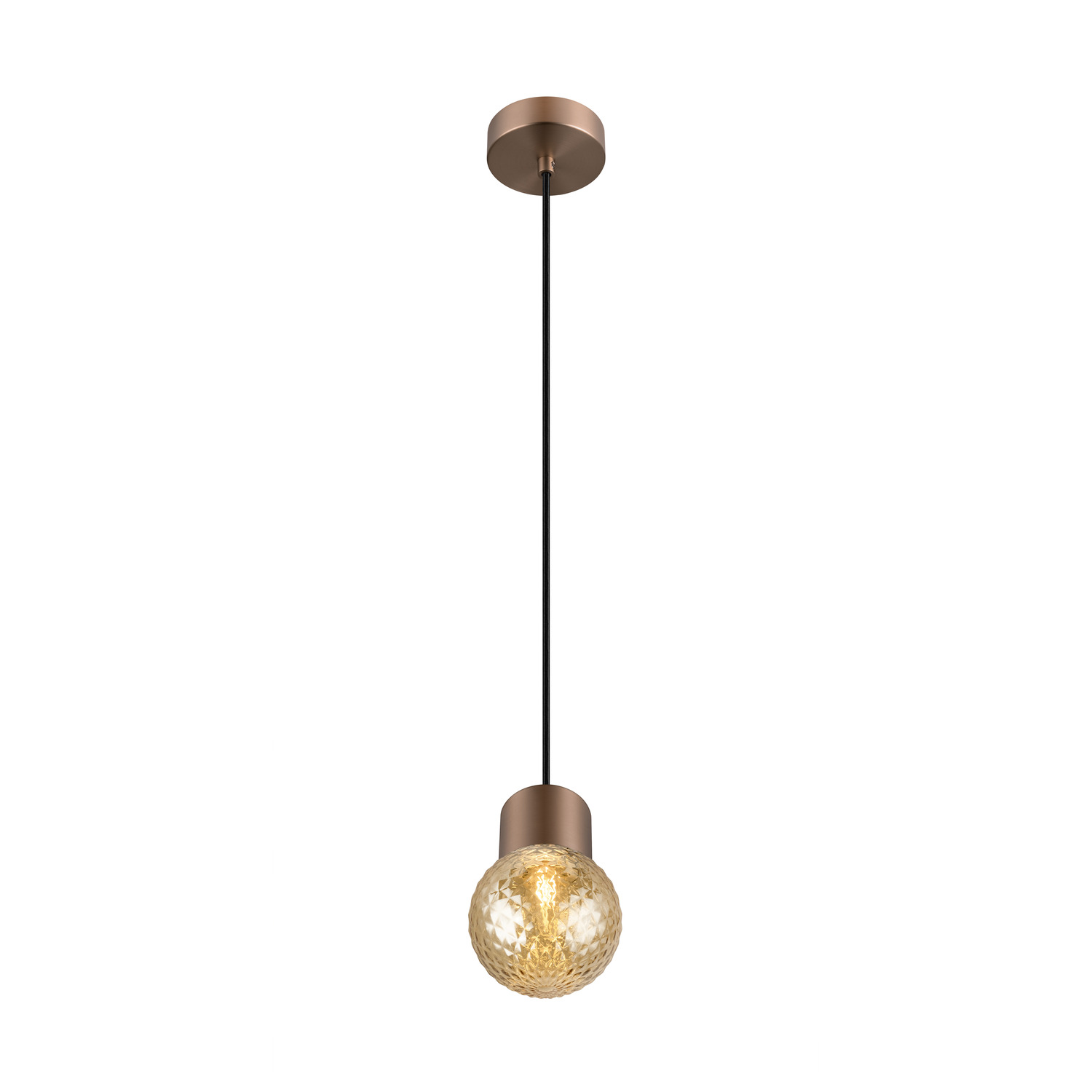 VARYT Glasskärm Diamant amber - SLV | Bellalite