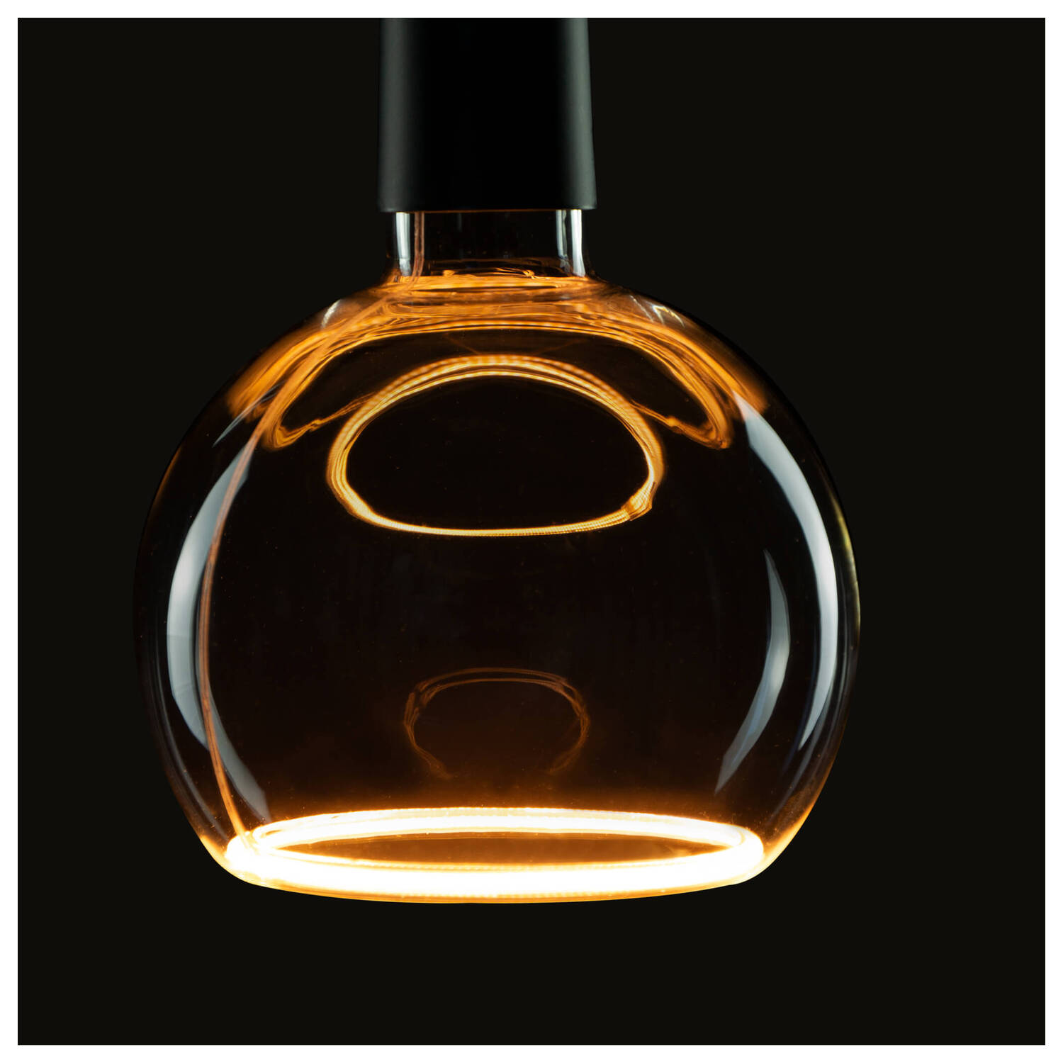 LED Flytande Glob 150 LED-lampa, rökig svart, E27, PHASE, 6 W, 1900 K - SLV | Bellalite