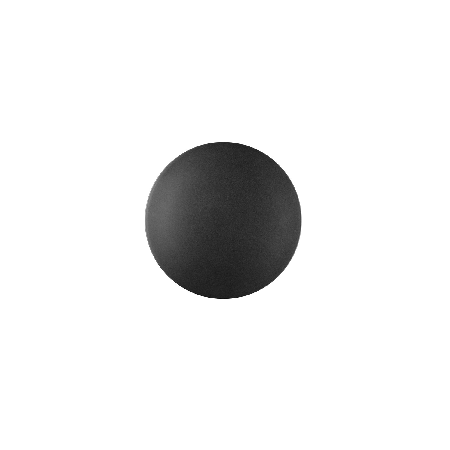 MANA 40 Lampskärm Rund, H: 2,2 cm, svart - SLV | Bellalite