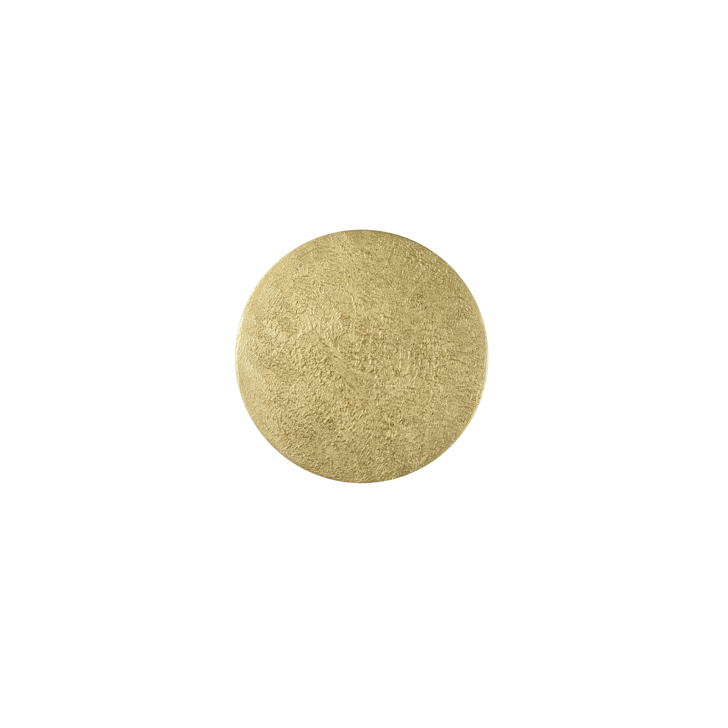 MANA 40 Lampskärm Rund, moon structure, H: 2,2 cm, guld - SLV | Bellalite