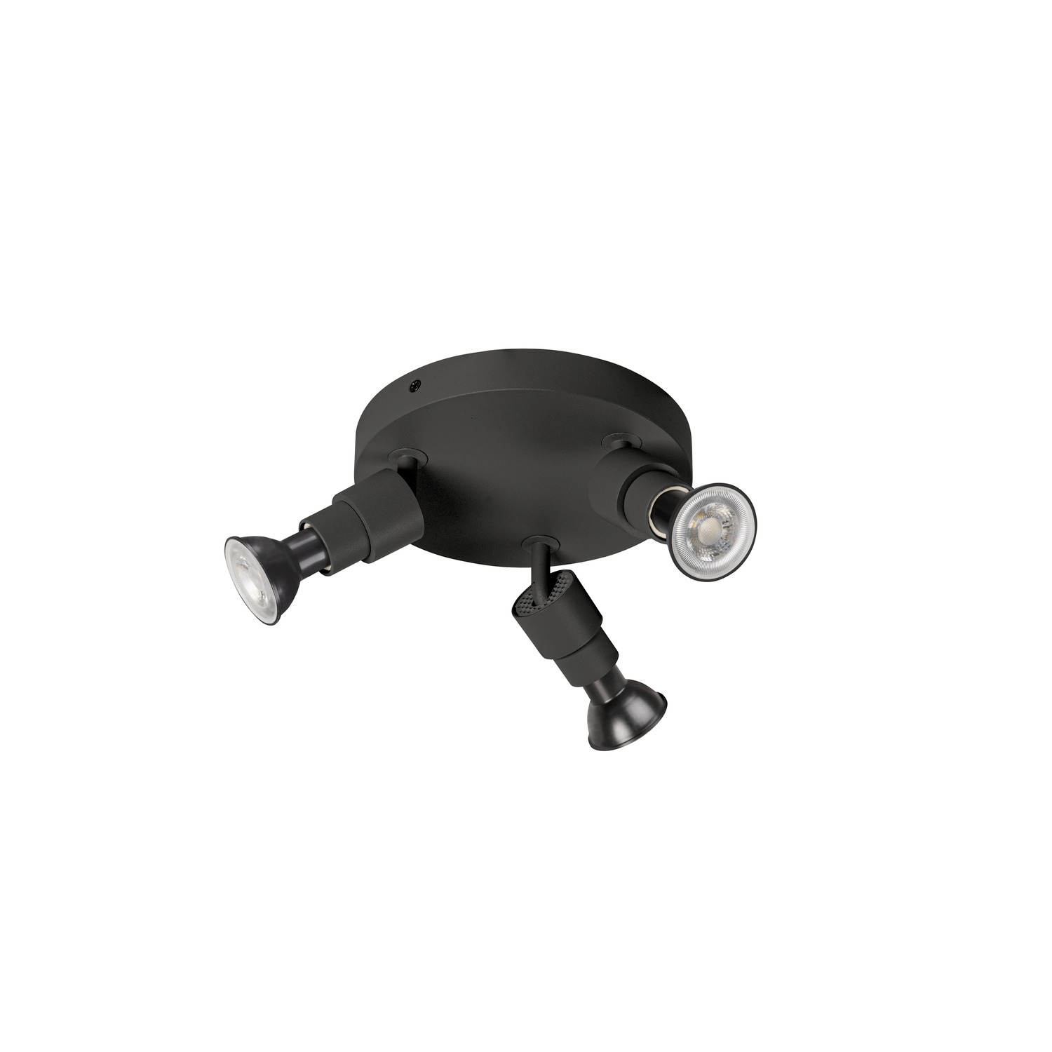 PURI 2.0 Basic Vägg- och takmonterad armatur, rund, 3 x max. 6 W  - SLV | Bellalite