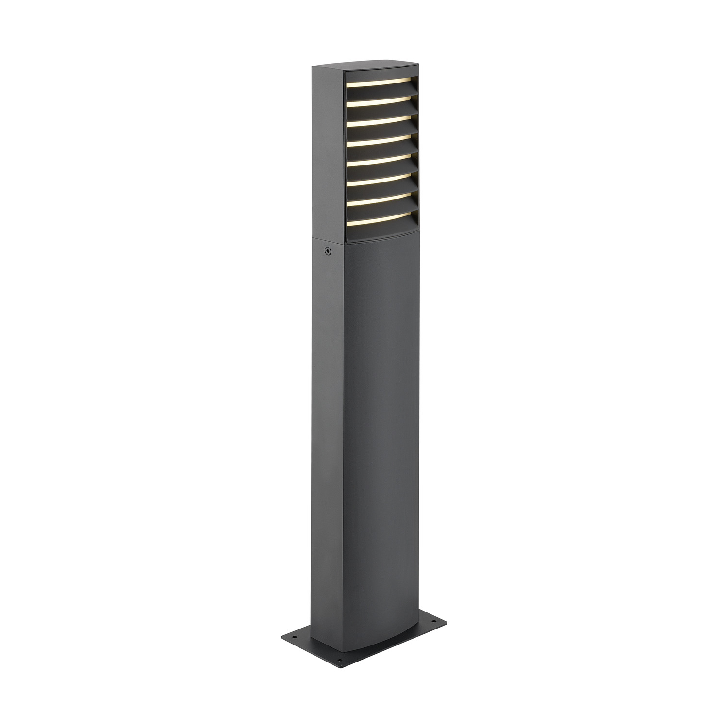 RASTERLYS POLE 70 Golvlykta, 2700/3000 K, IP65, rektangulär, antraci - SLV | Bellalite