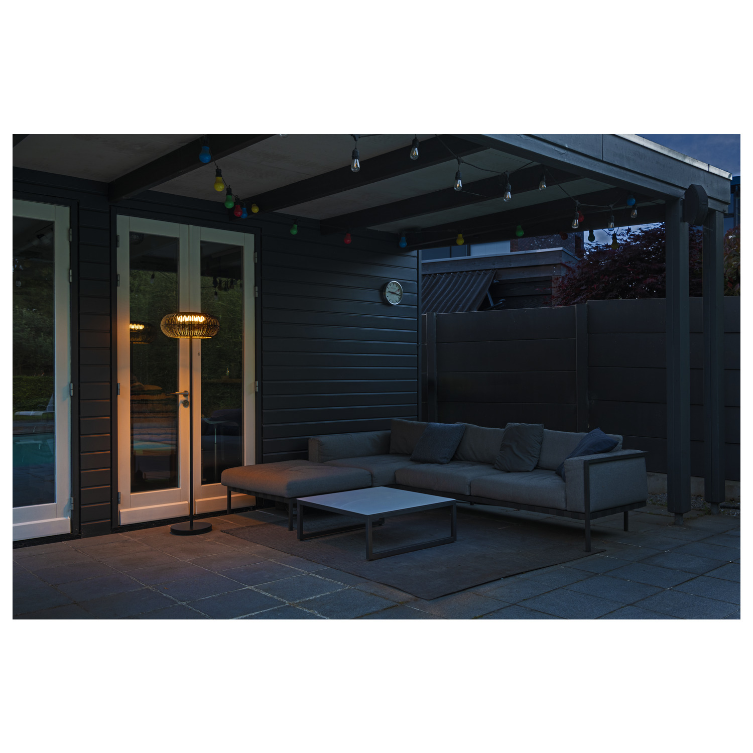 ADEGAN golvlampa för utomhusbruk, solenergi, 2200 K, IP65 - SLV | Bellalite