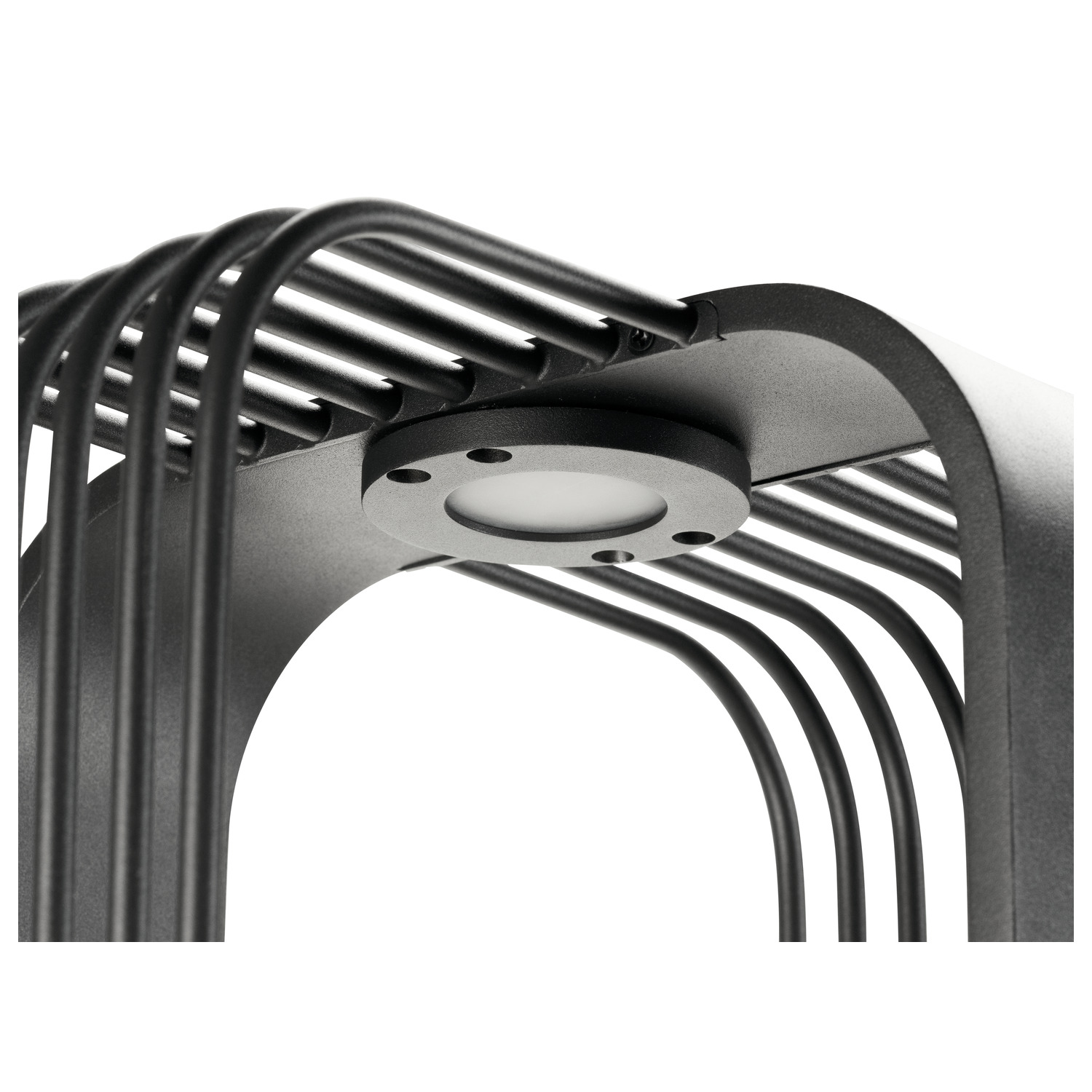 GRID CUBE Golvlampa, 2700 K, IP65, svart - SLV | Bellalite