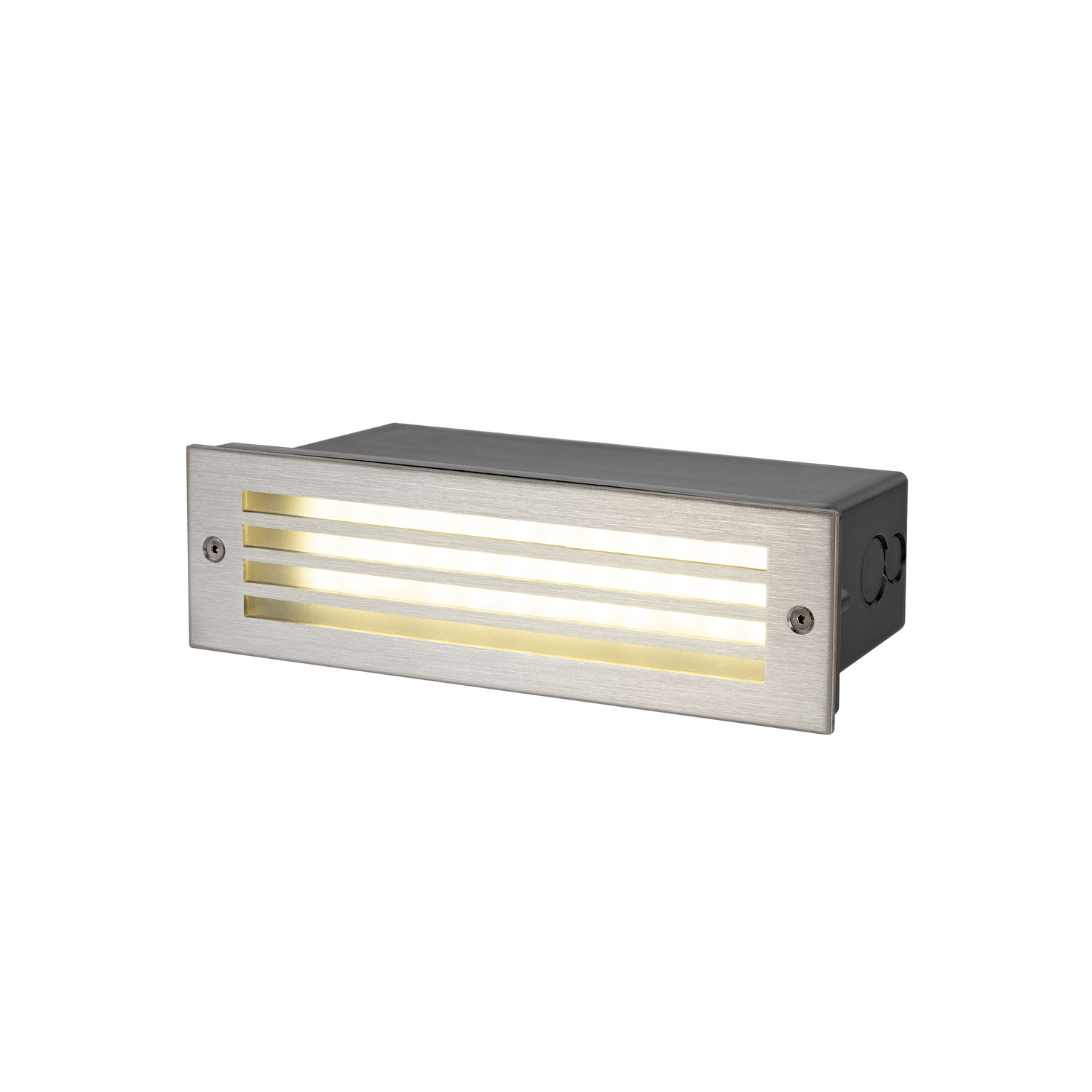 BRICK MESH Inbyggd vägglampa, rektangulär, 3000 K, 5 W, IP55, - SLV | Bellalite