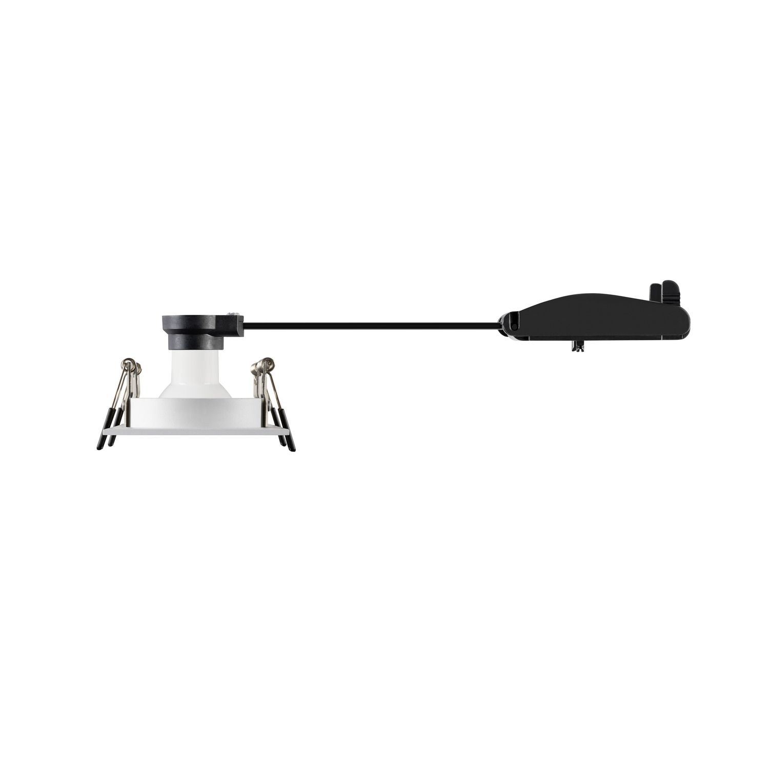 NEW TRIA® 155 infälld taklampa, fyrkantig, 2 x GU10, tvåljus, vi - SLV | Bellalite