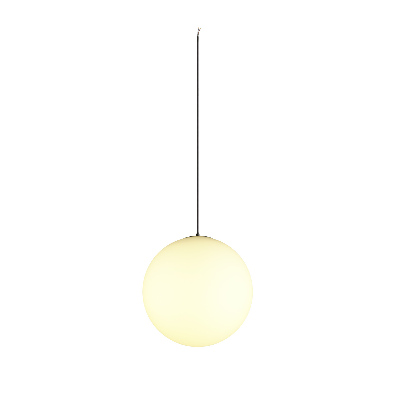 SUN 40 PD E27, pendel, pendellängd 400 cm, rund, svart - SLV | Bellalite