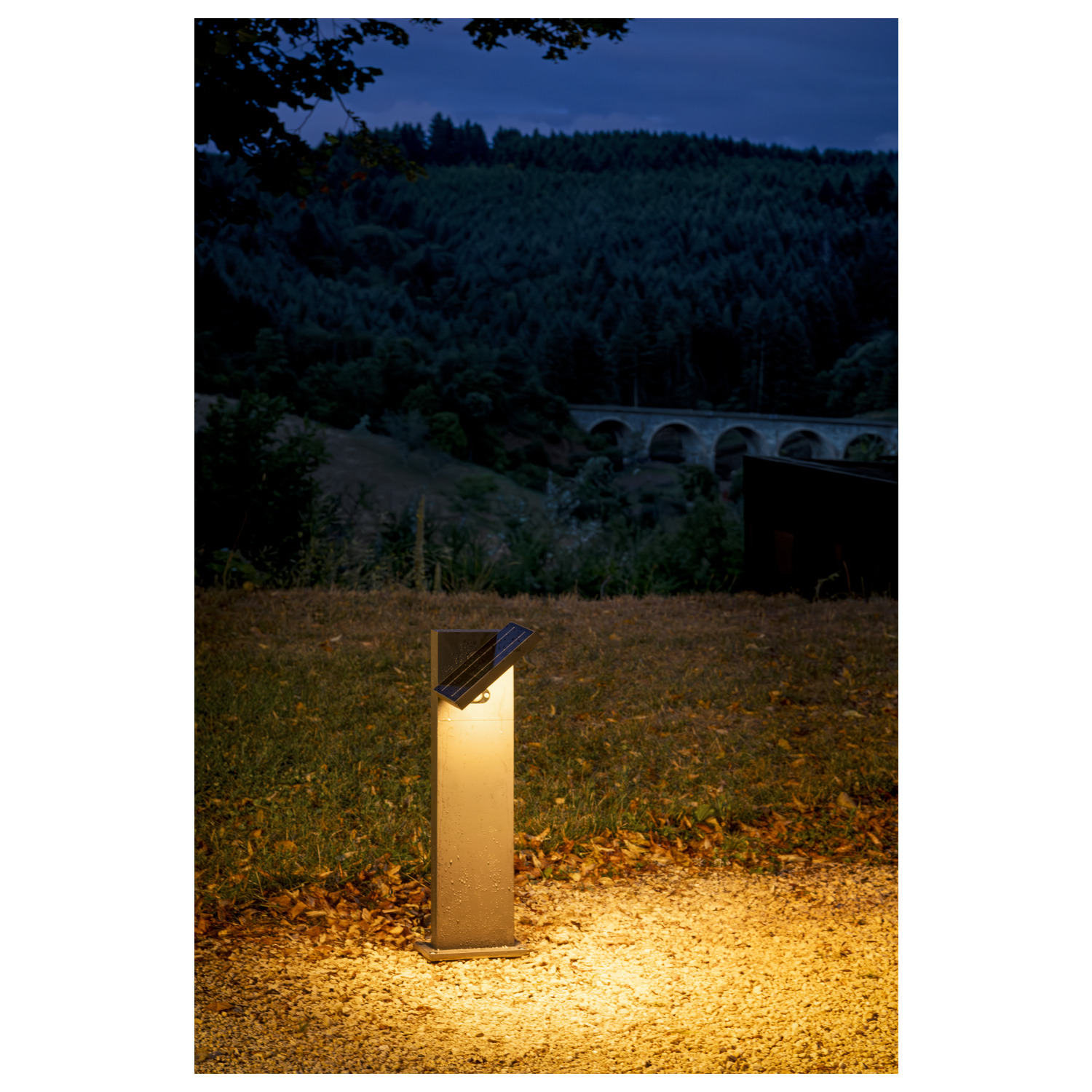 ABRIDOR POLE 60 fristående armatur, HYBRID, 2200/2700 K, IP65 antr - SLV | Bellalite