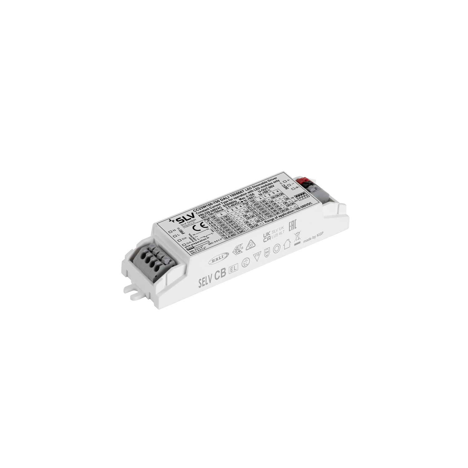 LED-drivrutin 23 W - SLV | Bellalite