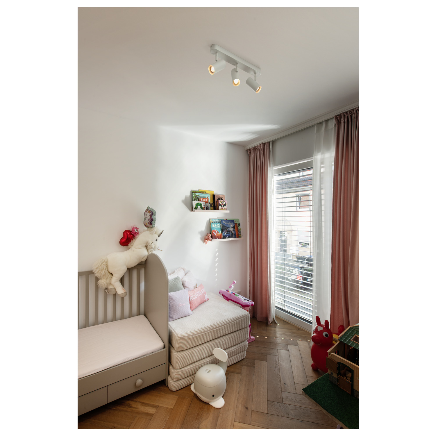 NOBLO® Vägg- och takmonterad armatur, trippel, rund, 3000 - SLV | Bellalite