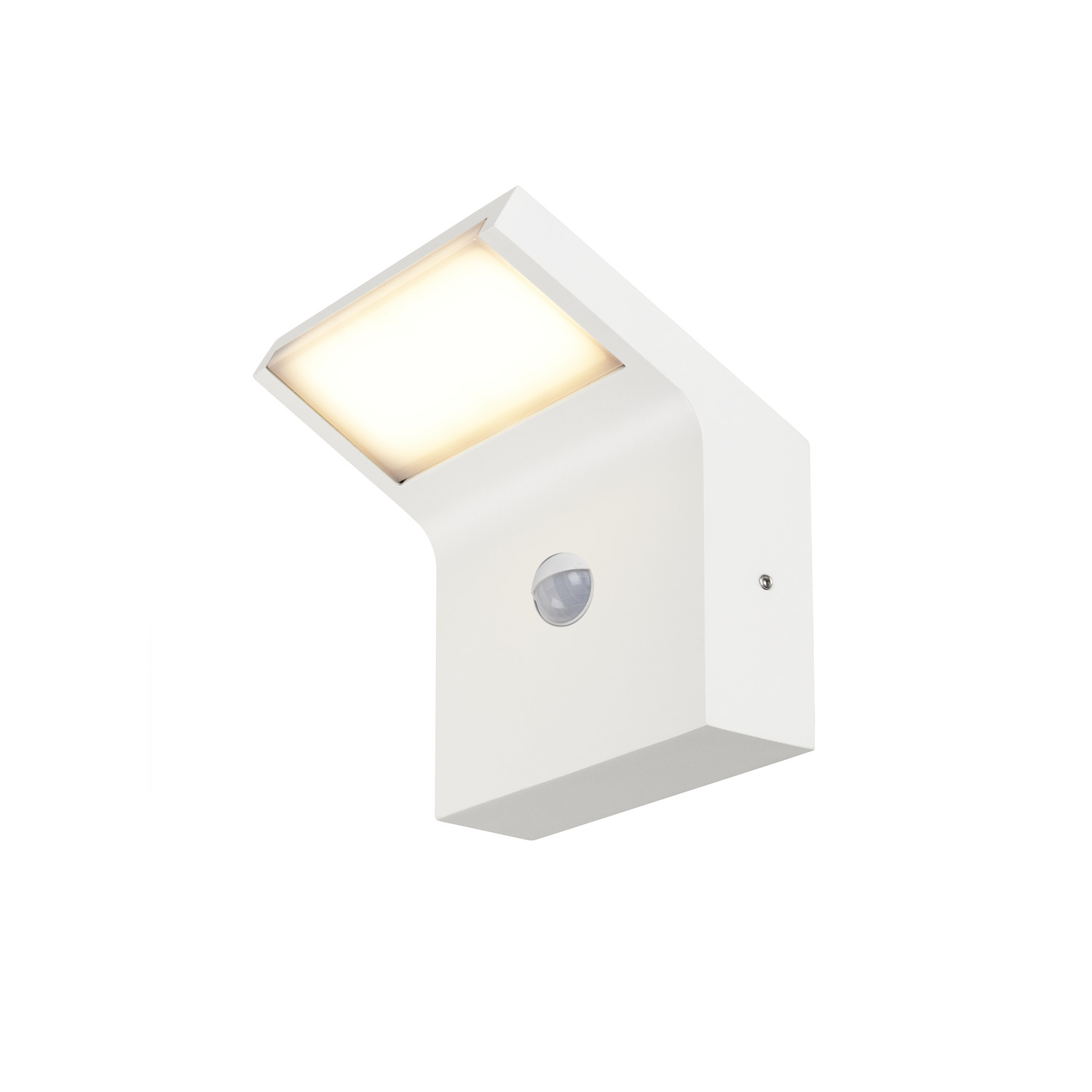 ORDI II WL, SENSOR, utanpåliggande vägglampa, vinkel, 2200 - SLV | Bellalite