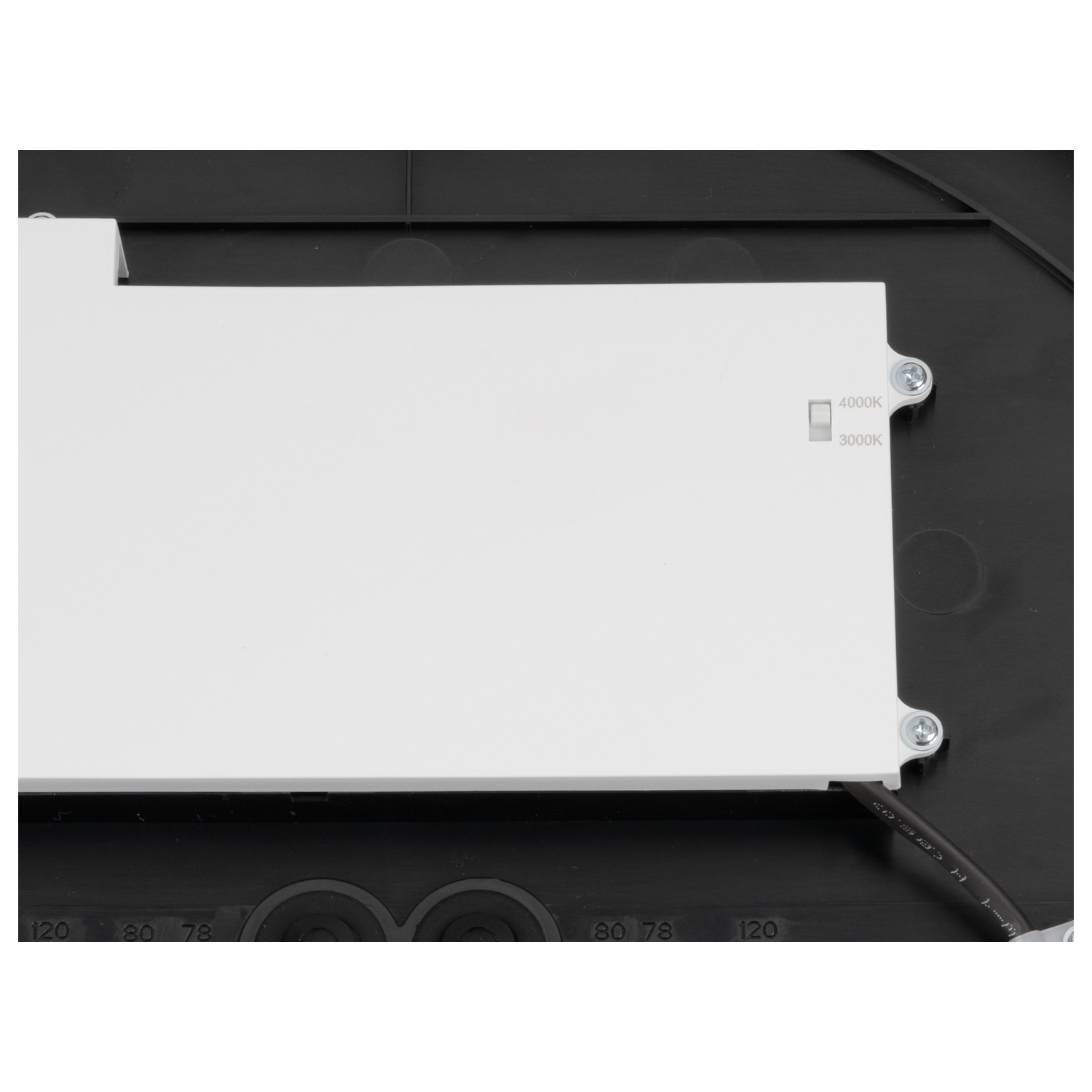 DECONA 42 CL, PHASE, utanpåliggande taklampa, rund, 3000/400 - SLV | Bellalite