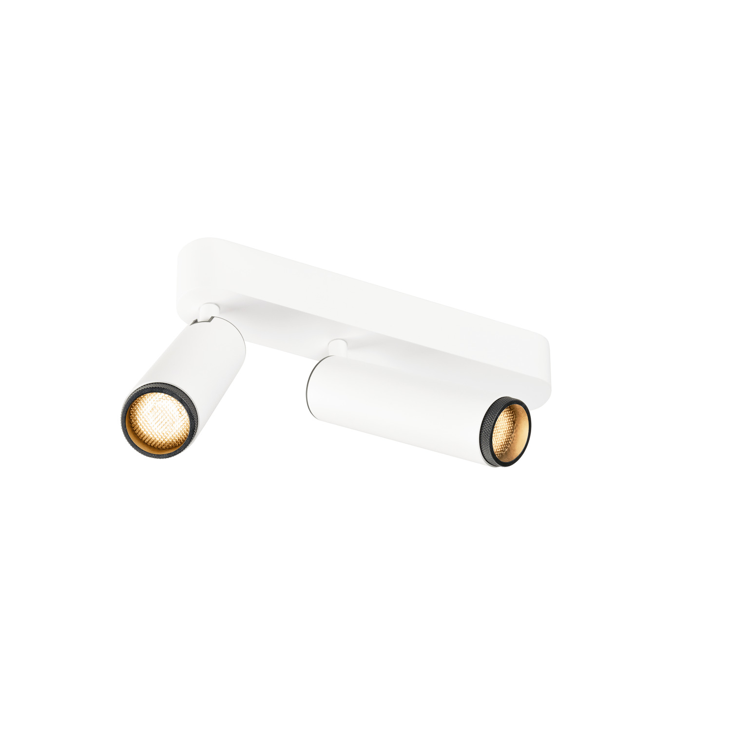 GRIP! M utanpåliggande armatur, dubbel, FAS, 2700 K, 28 W, - SLV | Bellalite
