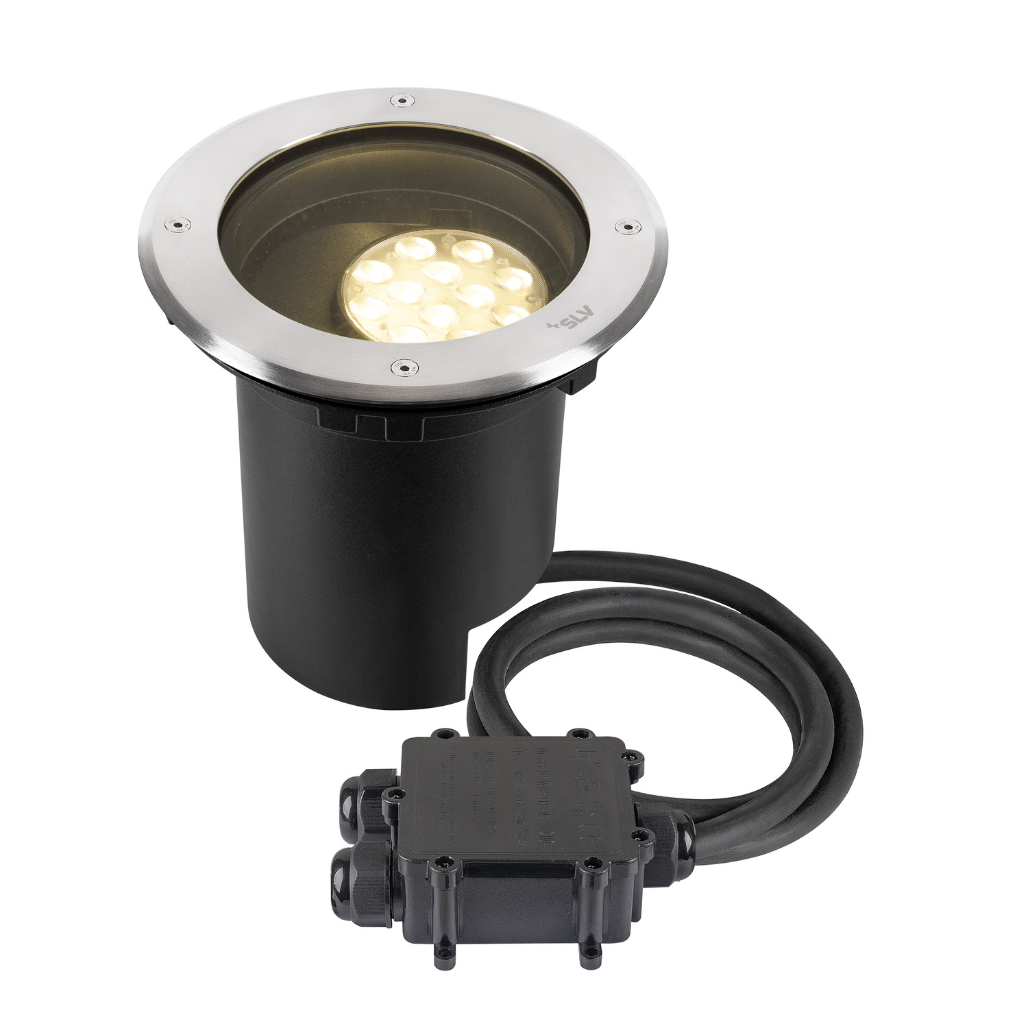 DASAR® L markarmatur, asymmetrisk, 3000K, 70°/40°, IP65/IP6 - SLV | Bellalite