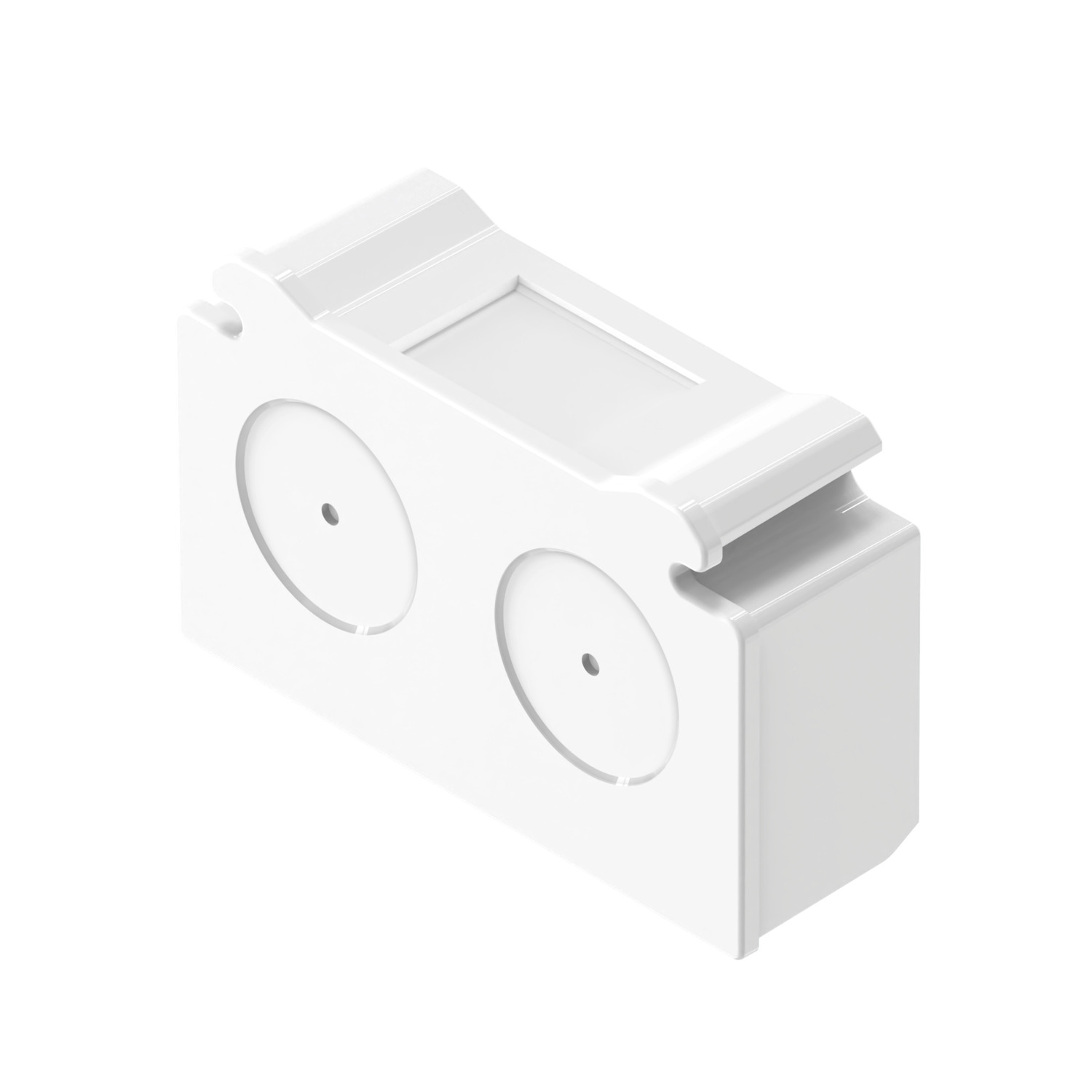 EASYLIGHT EC WH End Cap white - SLV | Bellalite