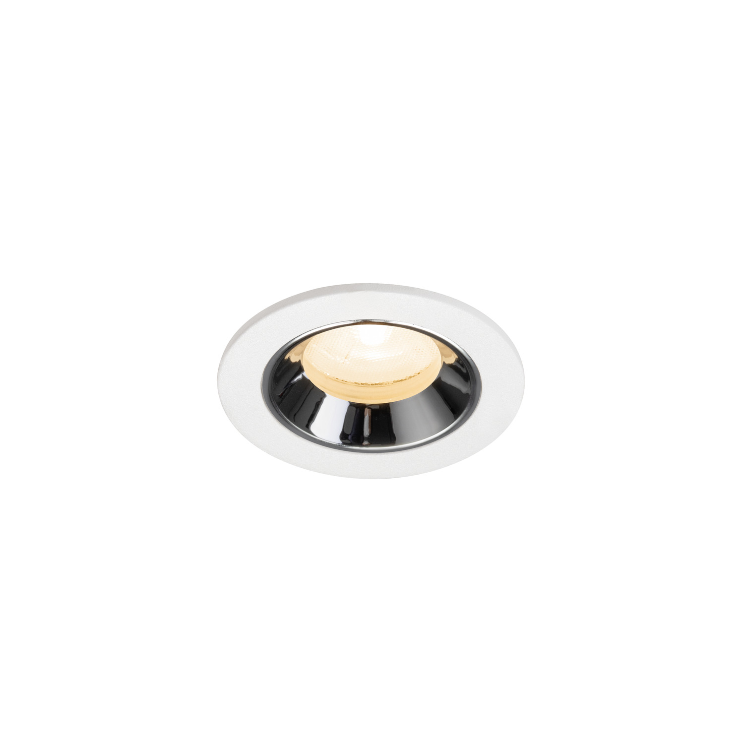 NUMINOS® XS infälld taklampa vit / krom 2700 K 20° - SLV | Bellalite