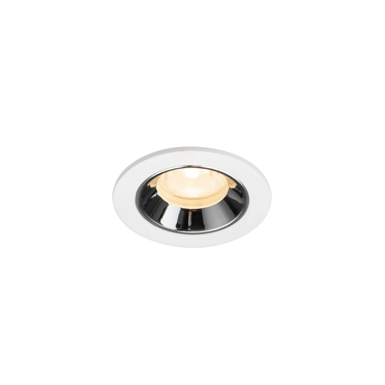 NUMINOS® XS infälld taklampa vit / krom 2700 K 40° - SLV | Bellalite