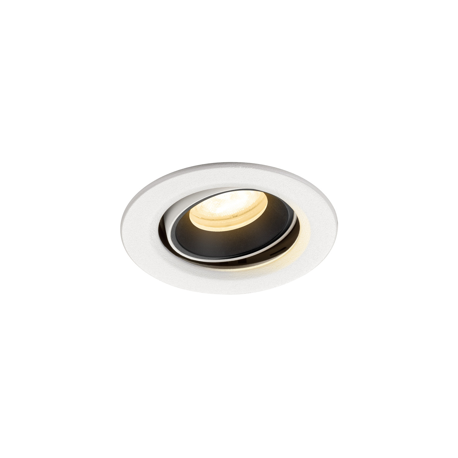 NUMINOS® MOVE XS infälld taklampa vit / svart 3000 K 55° - SLV | Bellalite