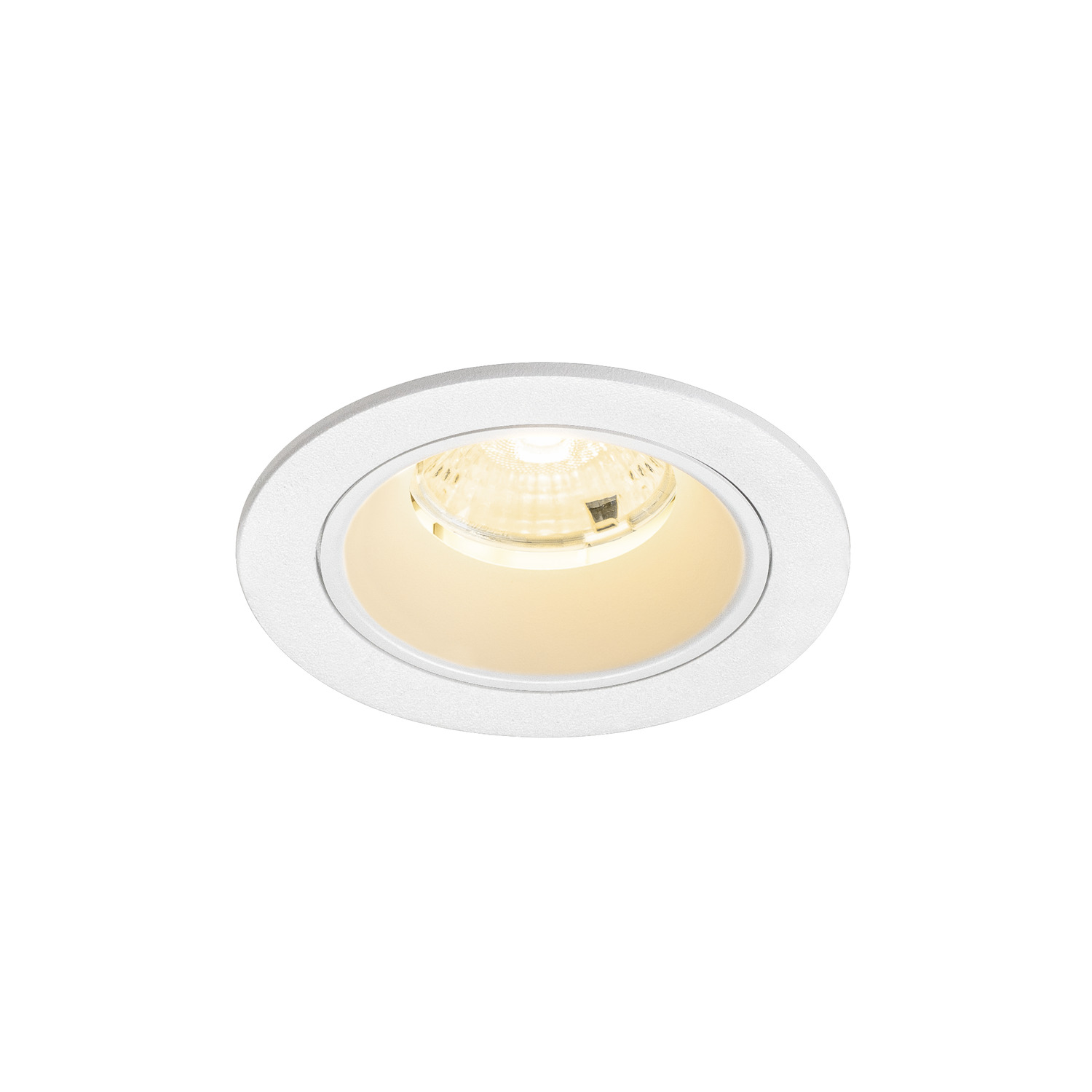 NUMINOS® S infälld takarmatur, 3000 K, 55°, IP20, rund, vit - SLV | Bellalite