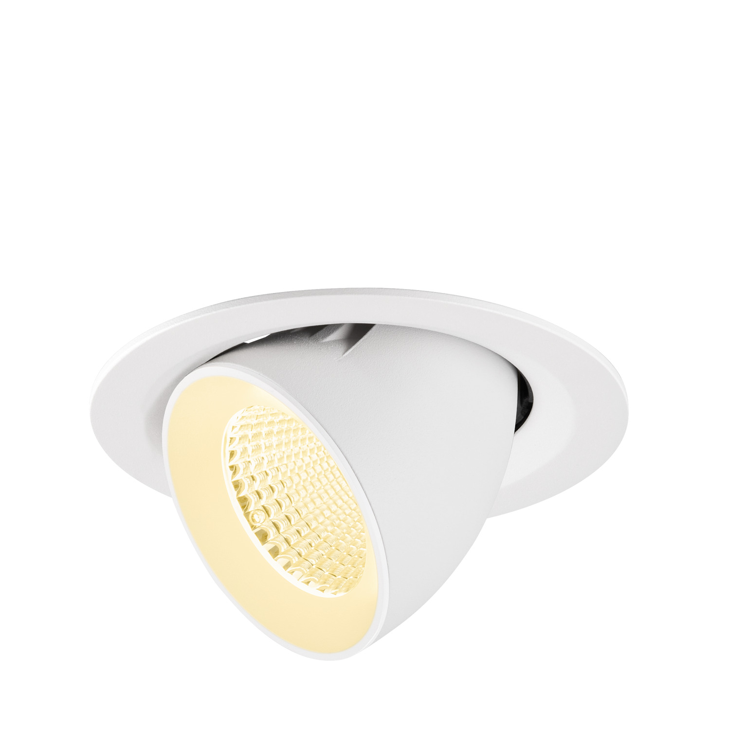 NUMINOS® GIMBLE M Infälld takarmatur, 3000 K, 40°, vit - SLV | Bellalite
