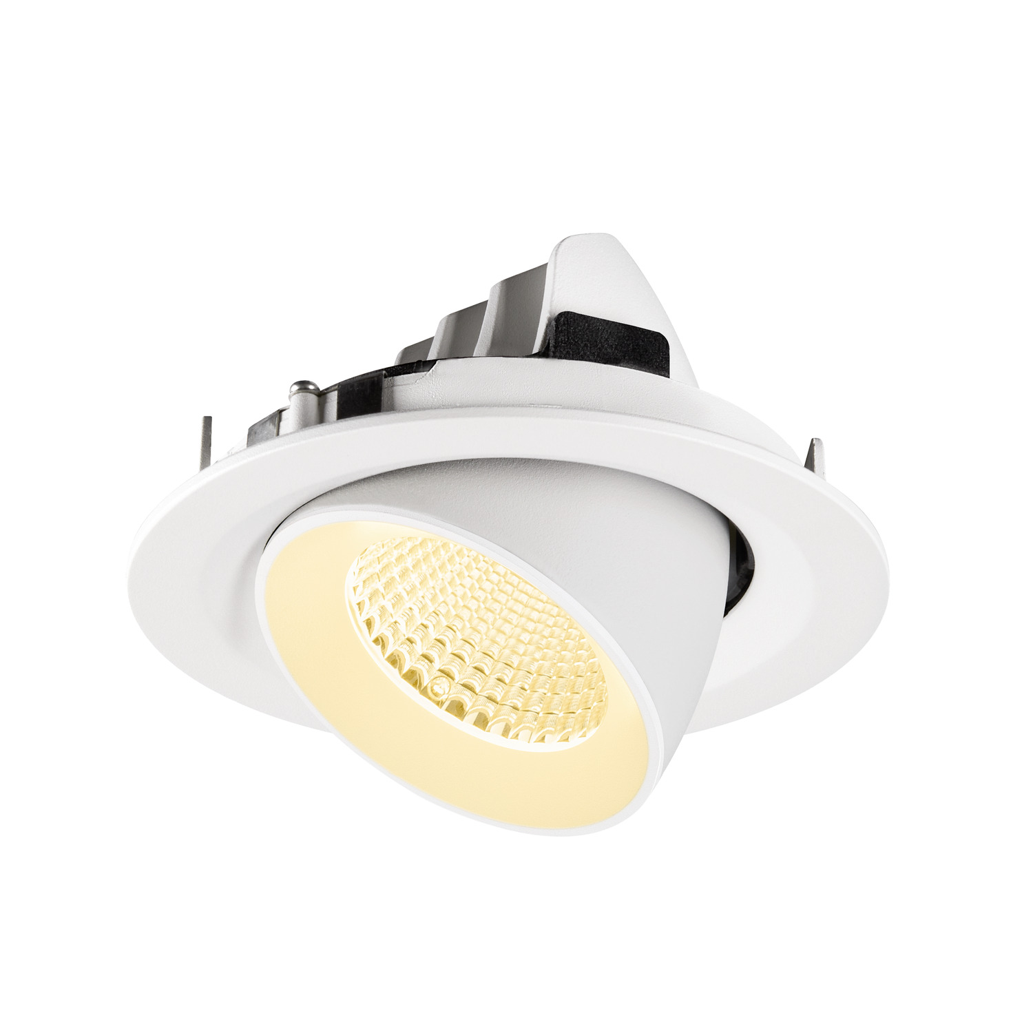 NUMINOS® GIMBLE M Infälld takarmatur, 3000 K, 40°, vit - SLV | Bellalite
