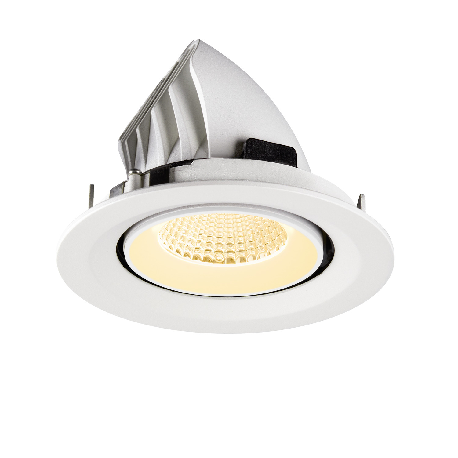 NUMINOS® GIMBLE M Infälld takarmatur, 3000 K, 40°, vit - SLV | Bellalite
