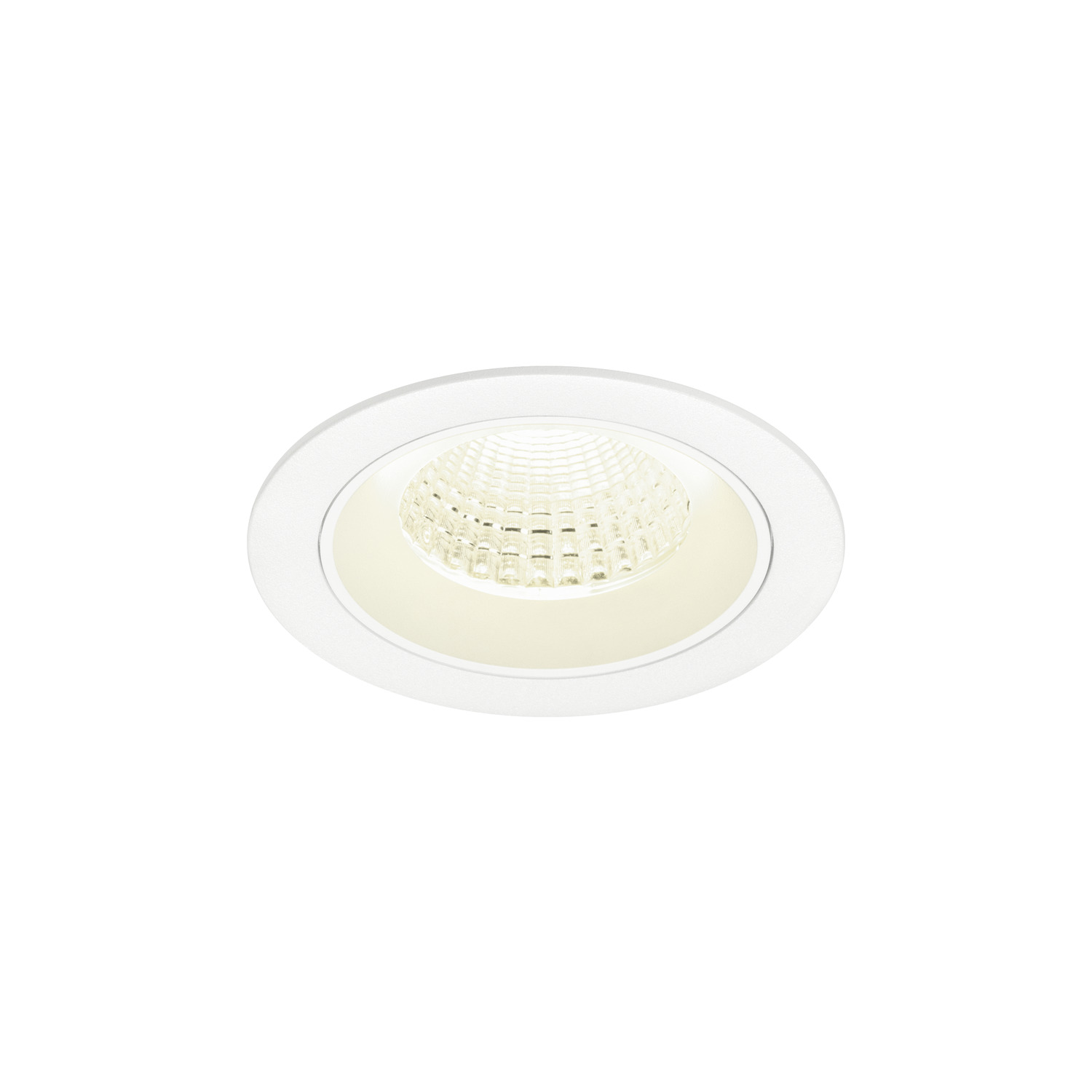 NUMINOS® M infälld takarmatur, 4000 K, 55°, IP20, rund, vit - SLV | Bellalite