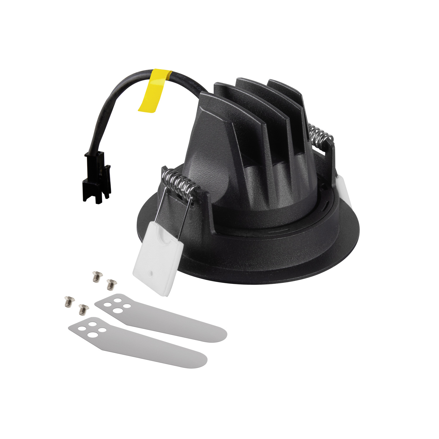 NUMINOS® MOVE M infälld takarmatur, 4000 K, 20°, IP20, rund, svart - SLV | Bellalite